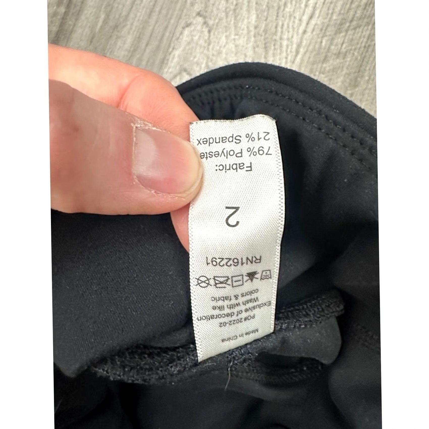 Vintage Sweetflexx Leggings Full Length High Rise Pockets Black Women 2 Regular XS? (Note: Please provide exact size naming if needed) Size 26" / US 2 / IT 38 - 8 Thumbnail