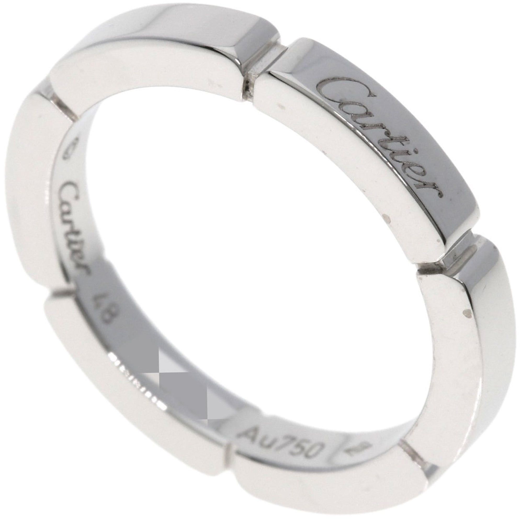 Cartier Cartier Maillon Panthère #48 Ring, 18K White Gold, Women's, CARTIER Size ONE SIZE - 1 Thumbnail