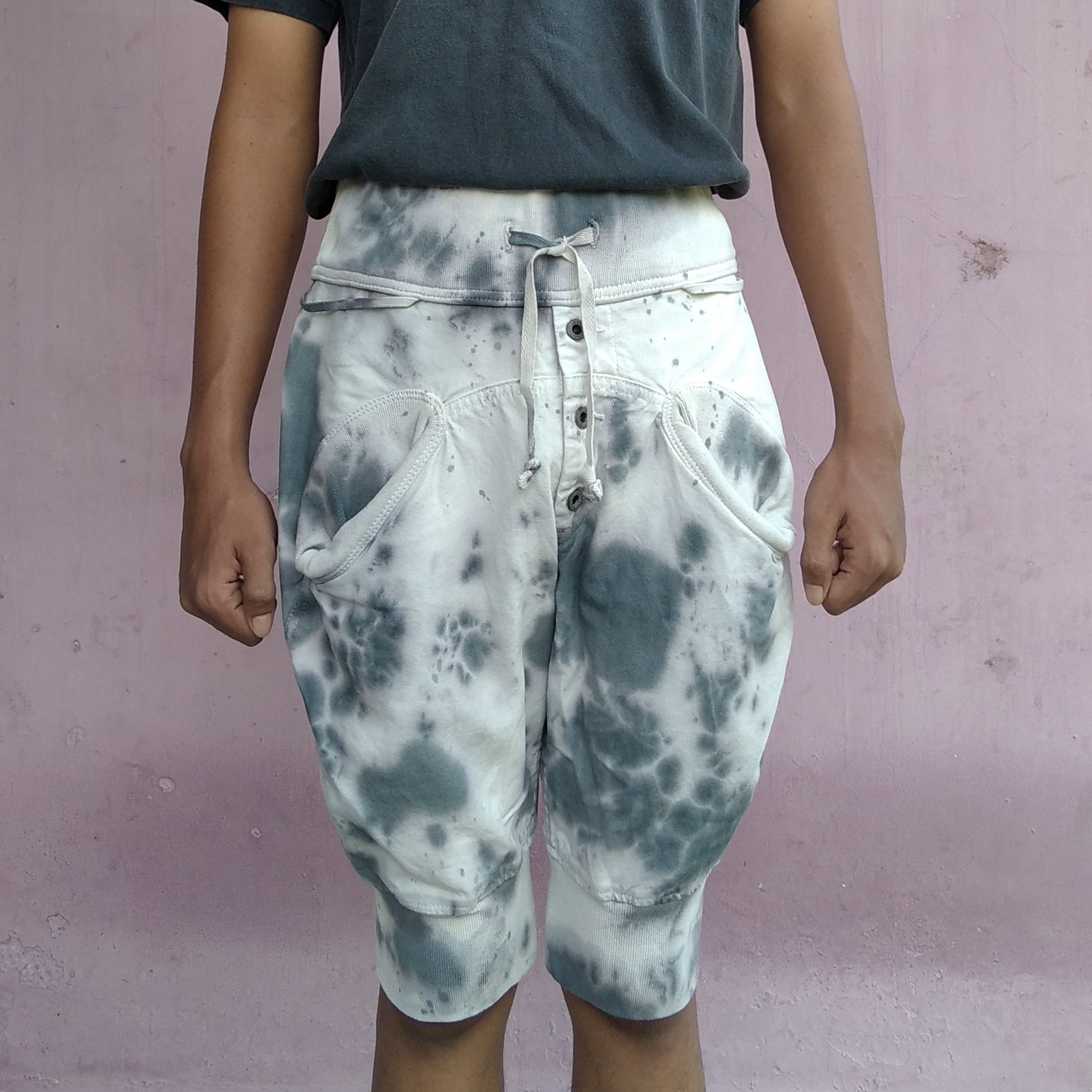 Kapital Kountry KAPITAL Tie Dye Balloon Clown Short Pants Size US 29 - 1 Thumbnail