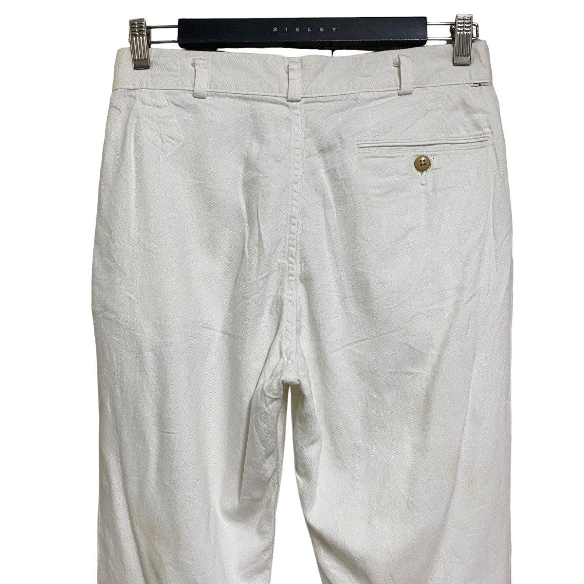 Orslow Orslow White Billy Cropped Pants Size US 29 - 10 Thumbnail