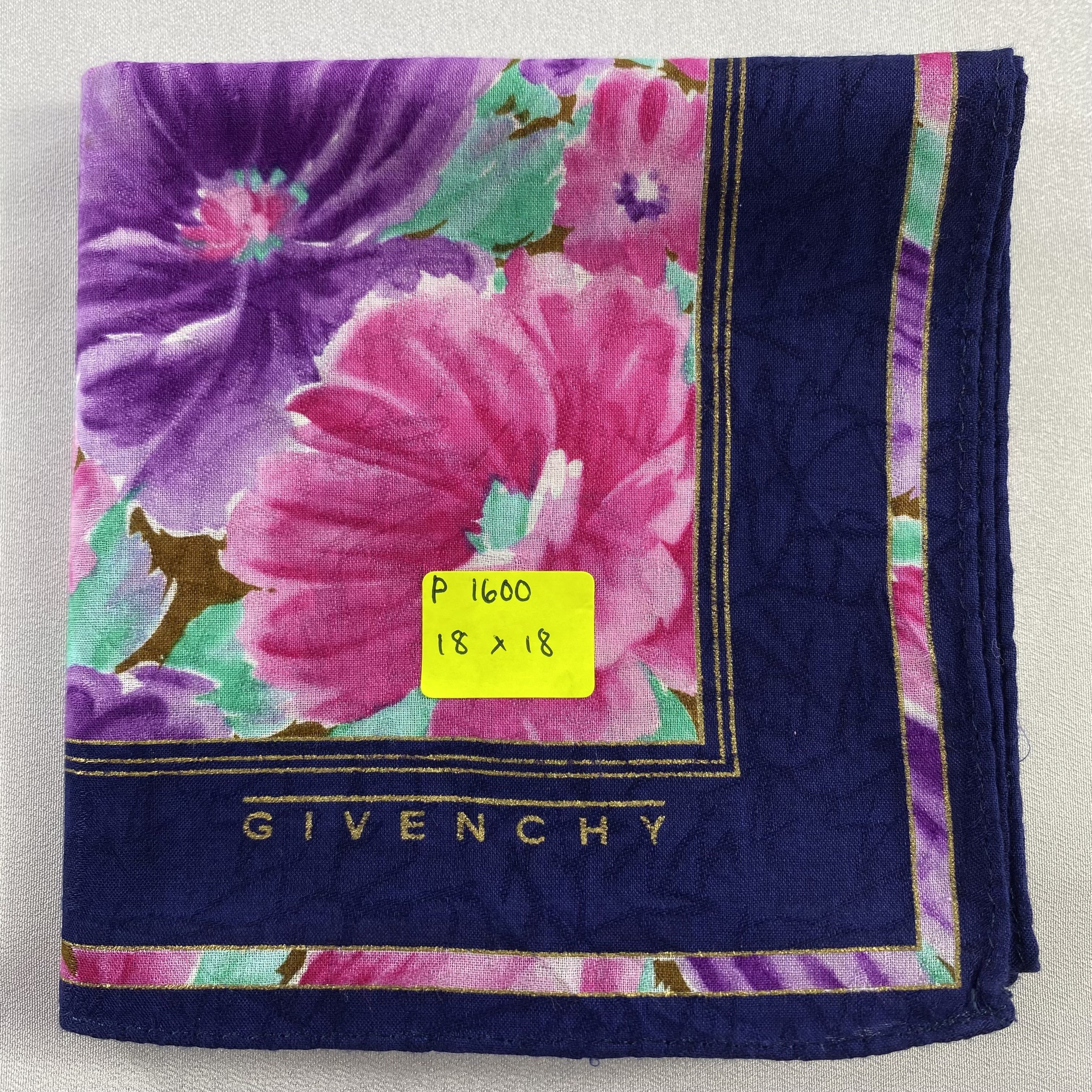Vintage Givenchy Bandana/ Handkerchief / Neckerchief-P1600 Size ONE SIZE - 5 Thumbnail