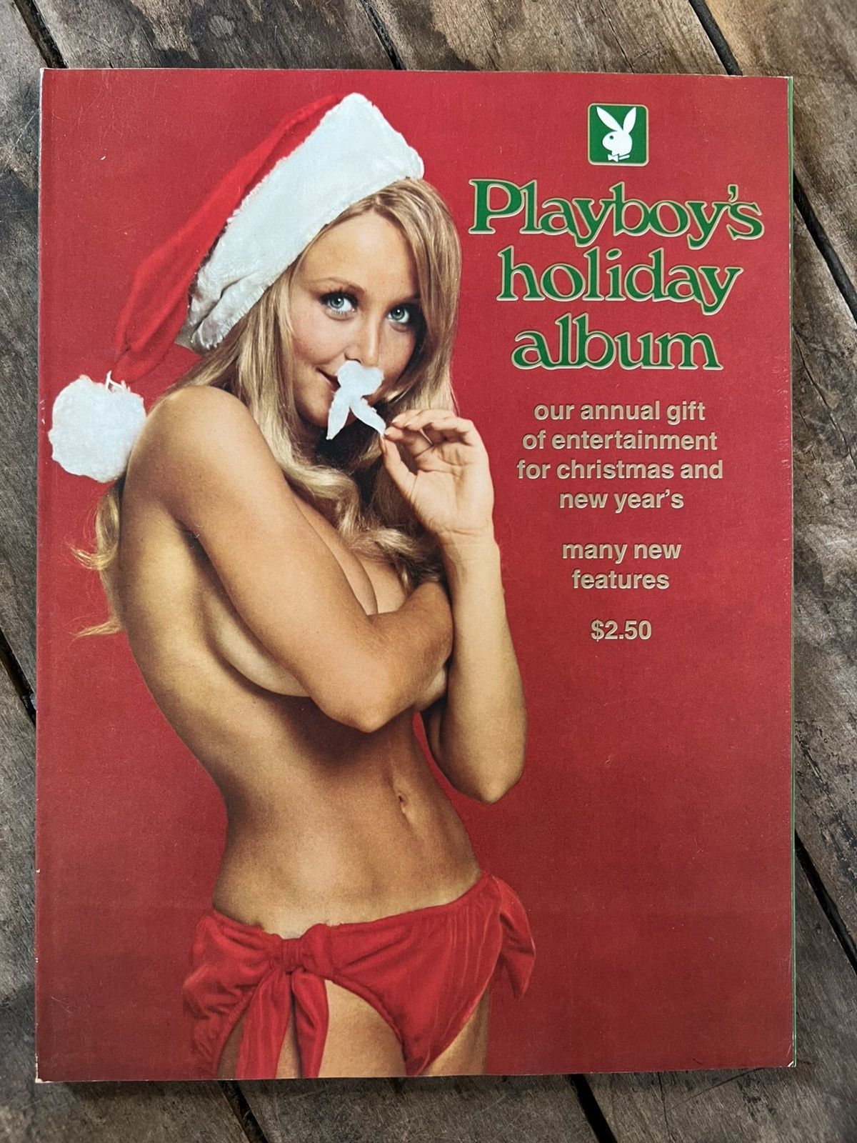 Vintage Playboy Magazine 1971 Issue - Playboy’s Holiday Album Size ONE SIZE - 1 Thumbnail