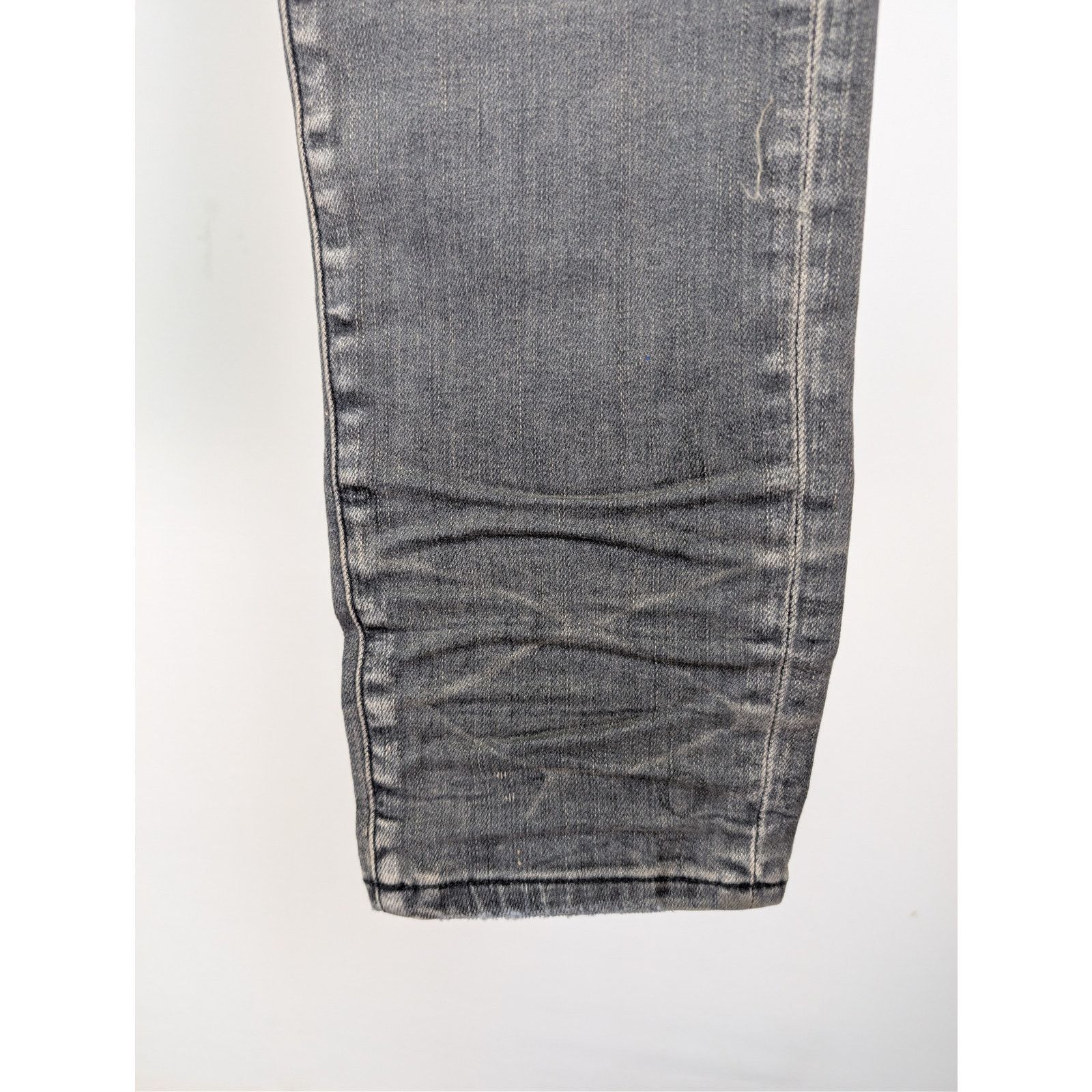 Amiri o1rshd1 Q:2 / Military Stencil Jean Denim Jeans in Grey 36 Size US 36 / EU 52 - 8 Thumbnail