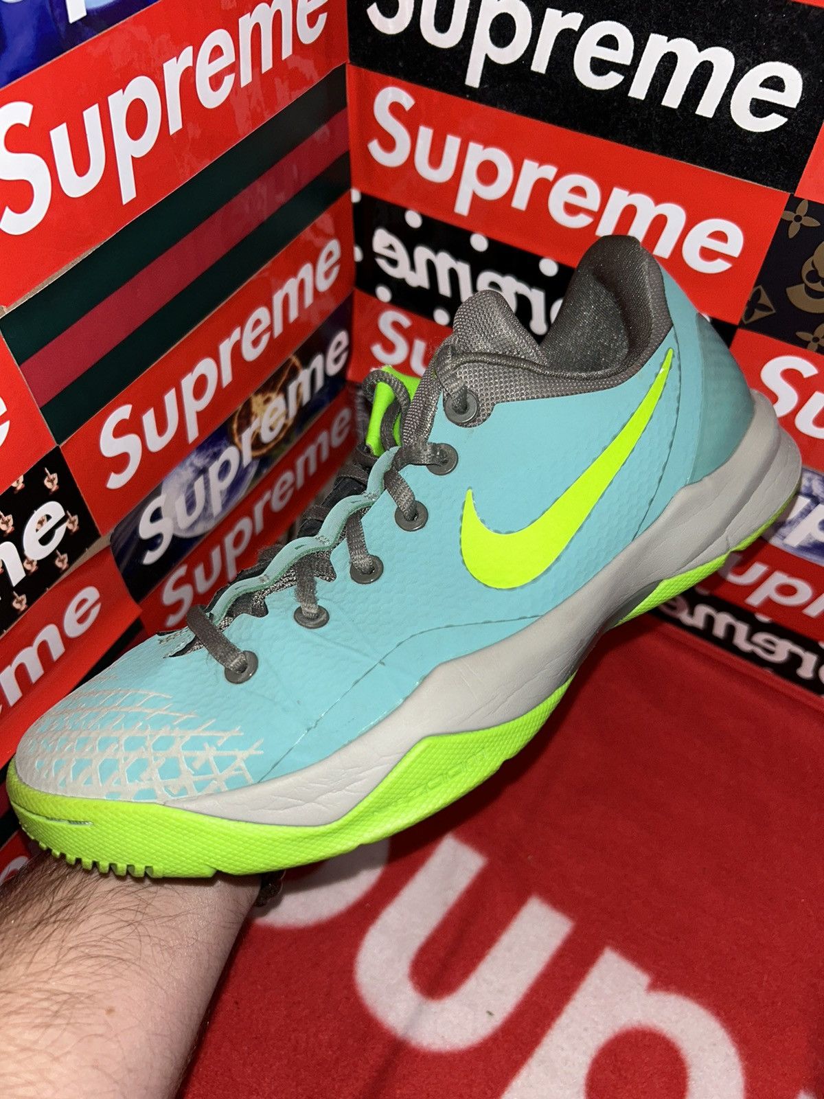 Nike Nike Zoom Kobe Venomenon 4 Diffused Jade 635578-300 size 8.5 Size US 8.5 / EU 41-42 - 8 Thumbnail