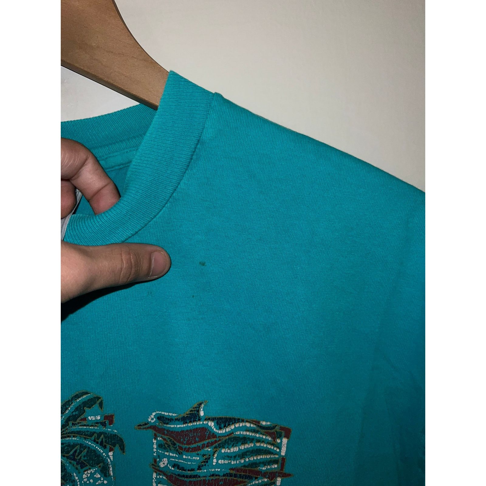 Vintage Vintage Aloha Kauai Shirt Hawaii Teal Green Tee VTG 90s XL Size US XL / EU 56 / 4 - 7 Thumbnail