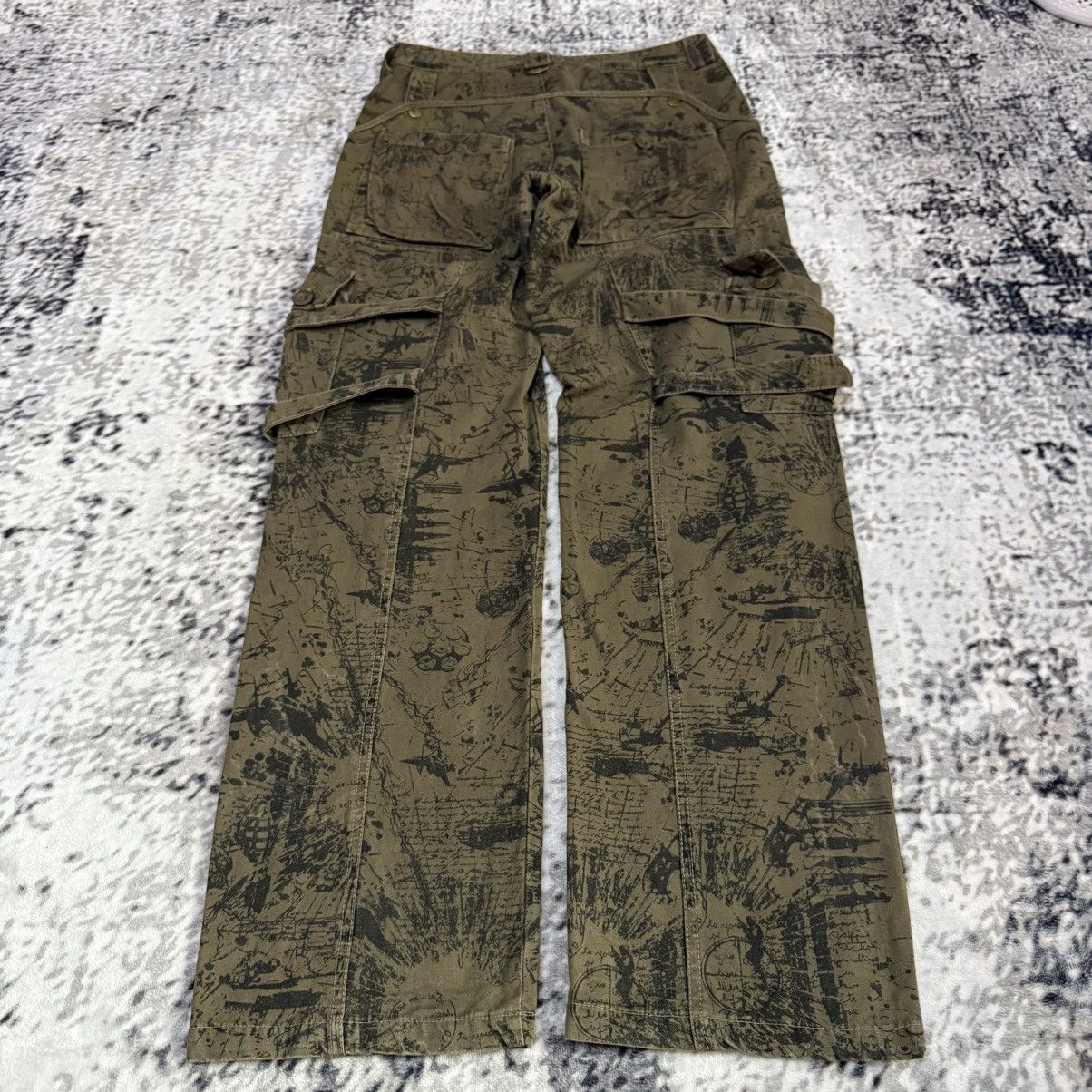 Japanese Brand Risefire Designer Technical Dept Japan Bondage Cargo Pants Size US 30 / EU 46 - 9 Thumbnail