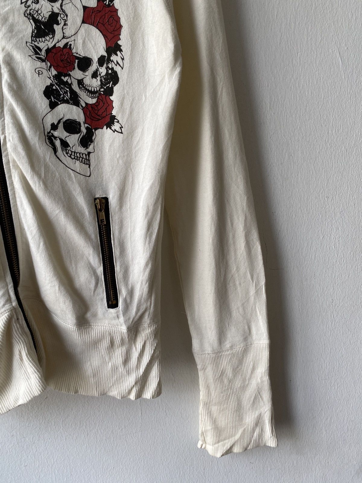 If Six Was Nine D.i.a Japan Skulls Cross Rose Logo Hoodie Size US S / EU 44-46 / 1 - 9 Thumbnail