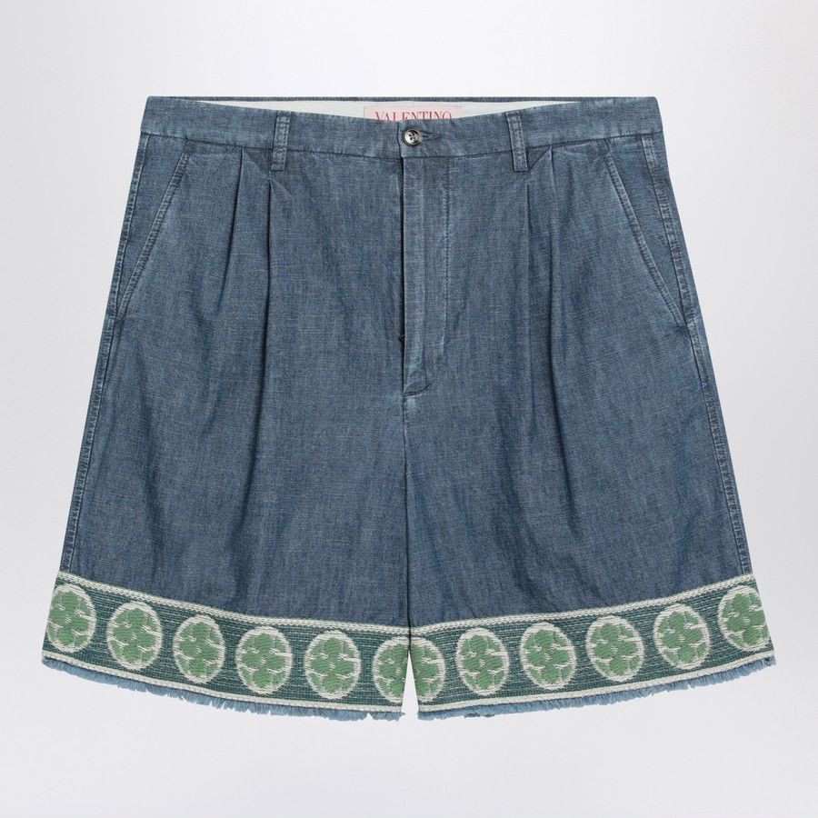 o1d2blof1025 Bottom Shorts in Blue