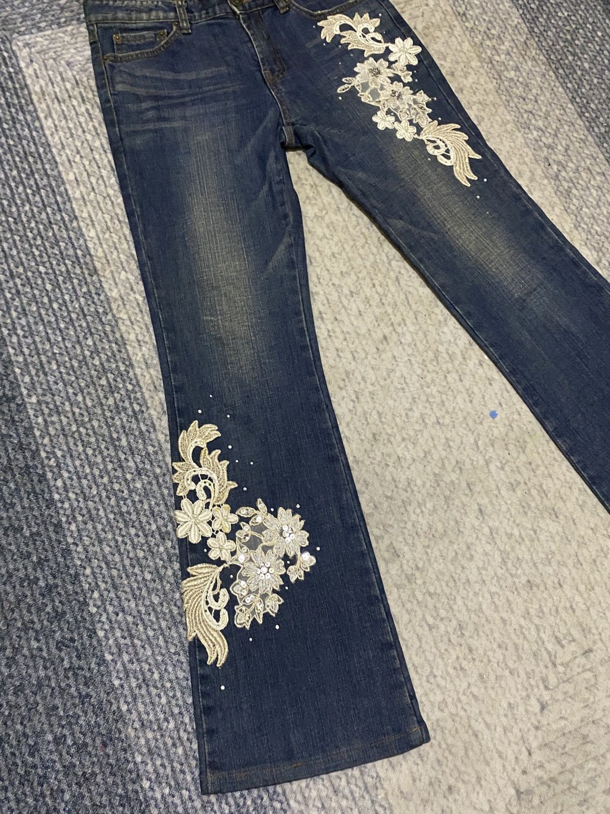 Hysteric Glamour × Japanese Brand TANTRA EMBODIED FLARED JEANS Size 28" / US 6 / IT 42 - 2 Thumbnail