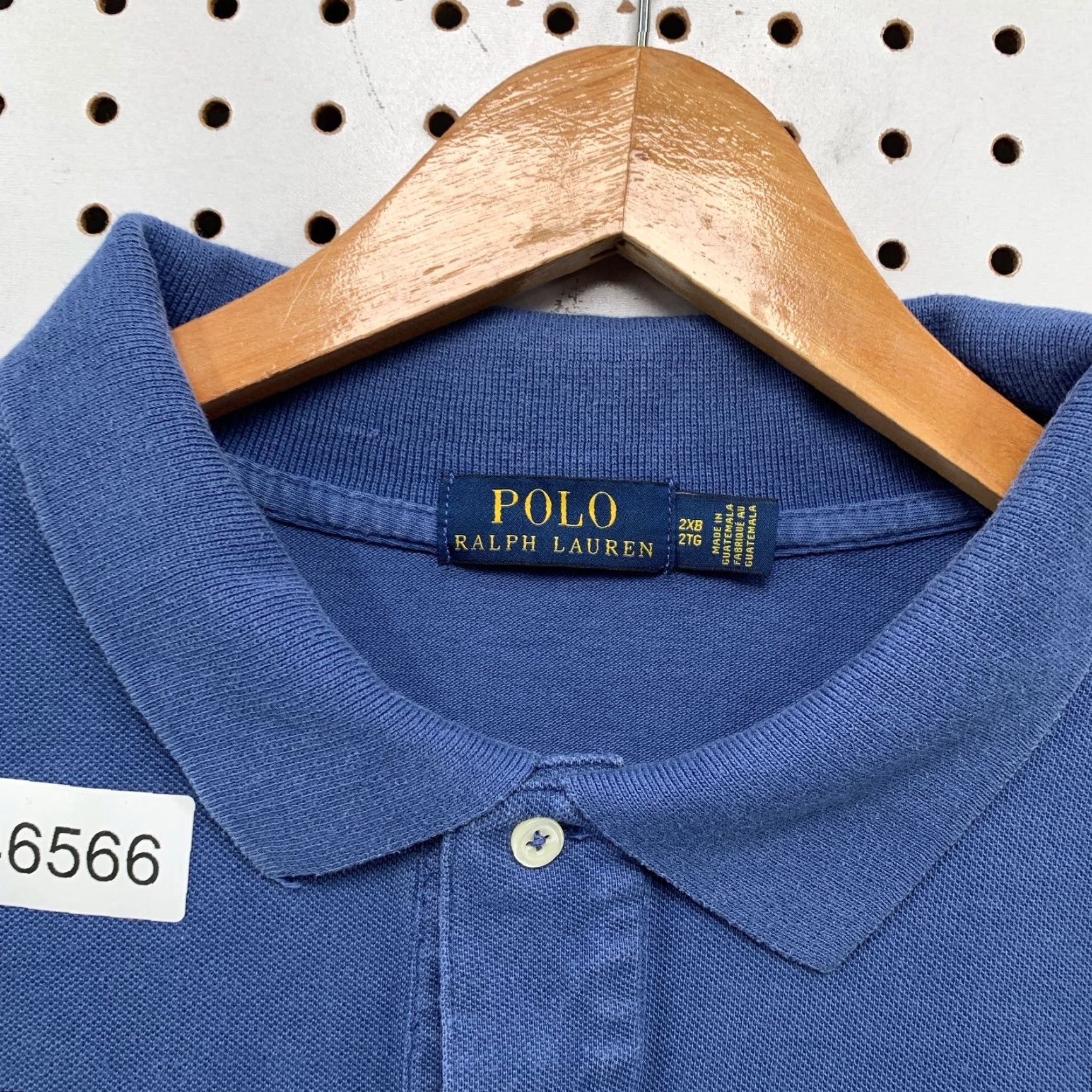 Polo Ralph Lauren Polo Ralph Lauren Shirt Mens Big 2XB Blue Red Pony Preppy School Work Size Size US XXL / EU 58 / 5 - 3 Thumbnail