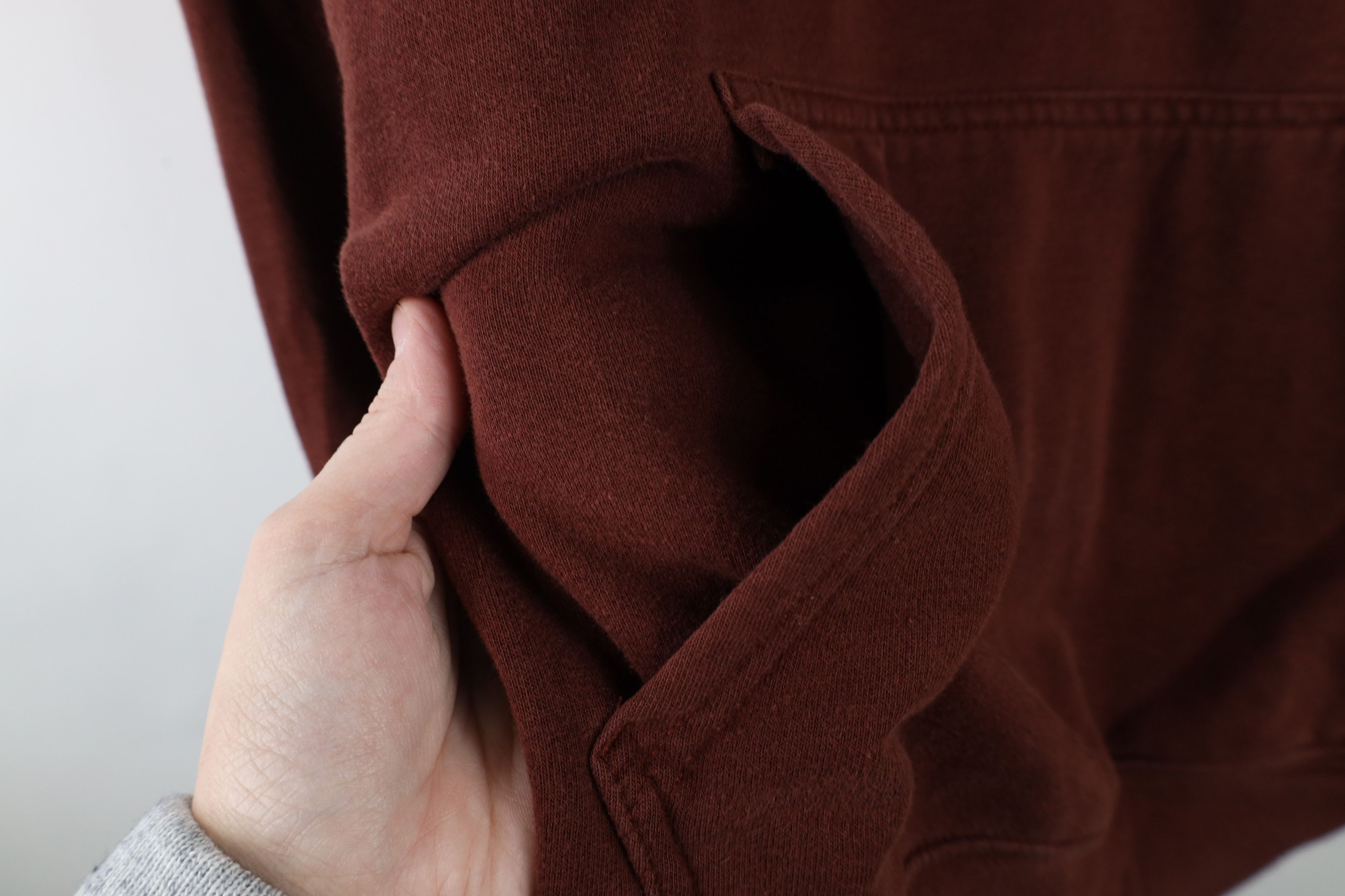 The North Face × Vintage Vintage The North Face Spell Out Big Logo Hoodie Brown Size US M / EU 48-50 / 2 - 7 Thumbnail