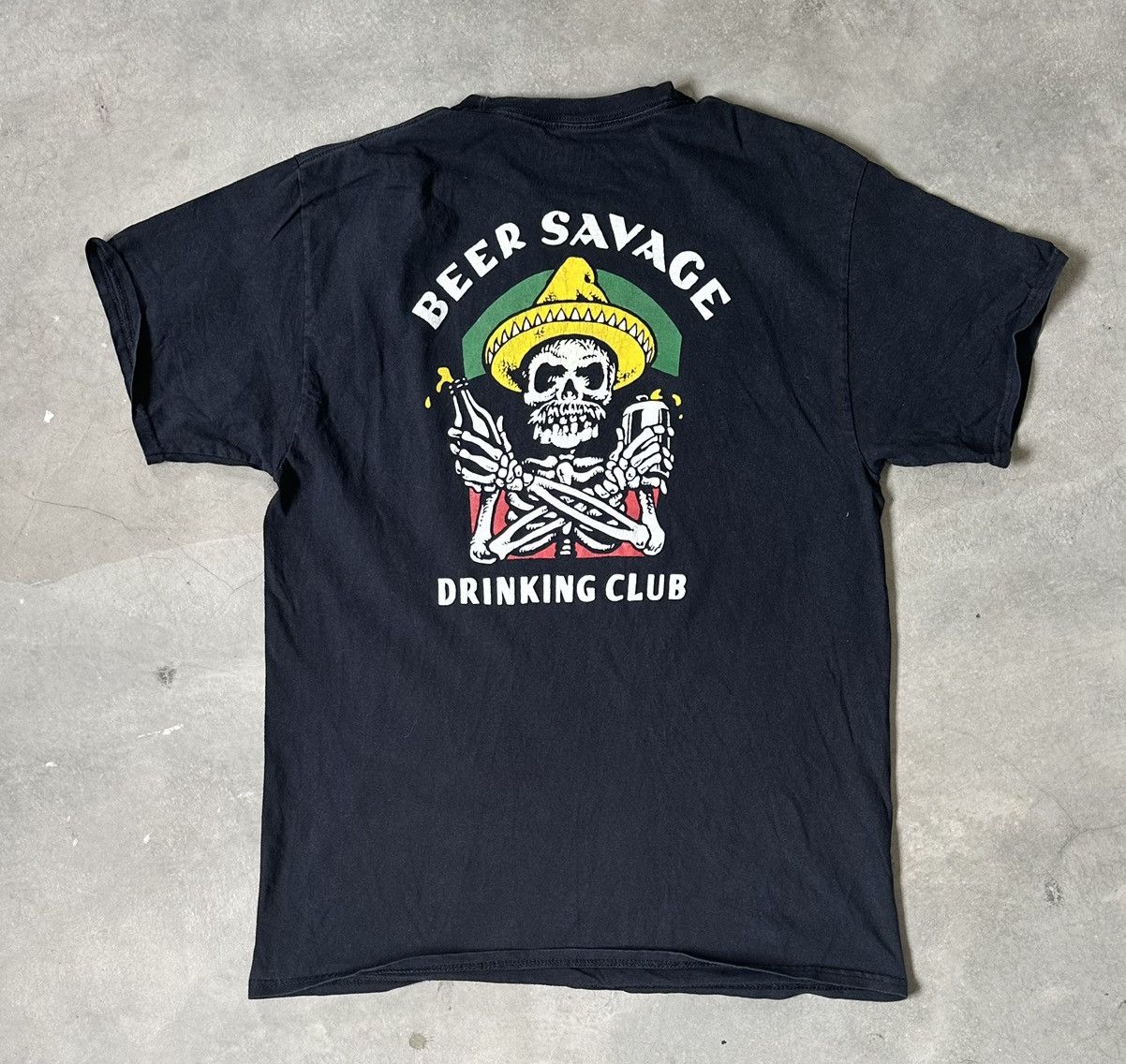 Other BEER SAVAGE DRINKING CLUB TEE Size US M / EU 48-50 / 2 - 1 Thumbnail