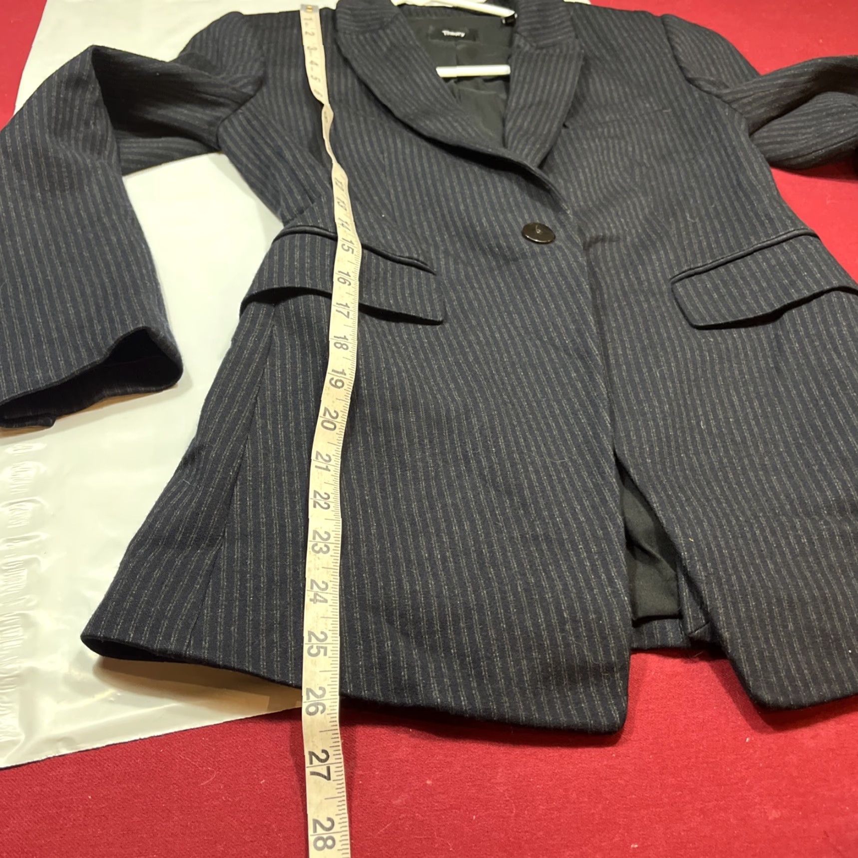 Theory Theory Blazer Shirt Women Size XS / US 0-2 / IT 36-38 - 7 Thumbnail