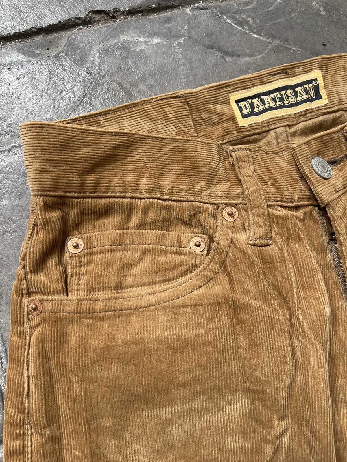 Studio D'Artisan JAPAN MADE Studio D’artisan X Japan Blue Jeans Corduroy Size US 26 / EU 42 - 7 Thumbnail