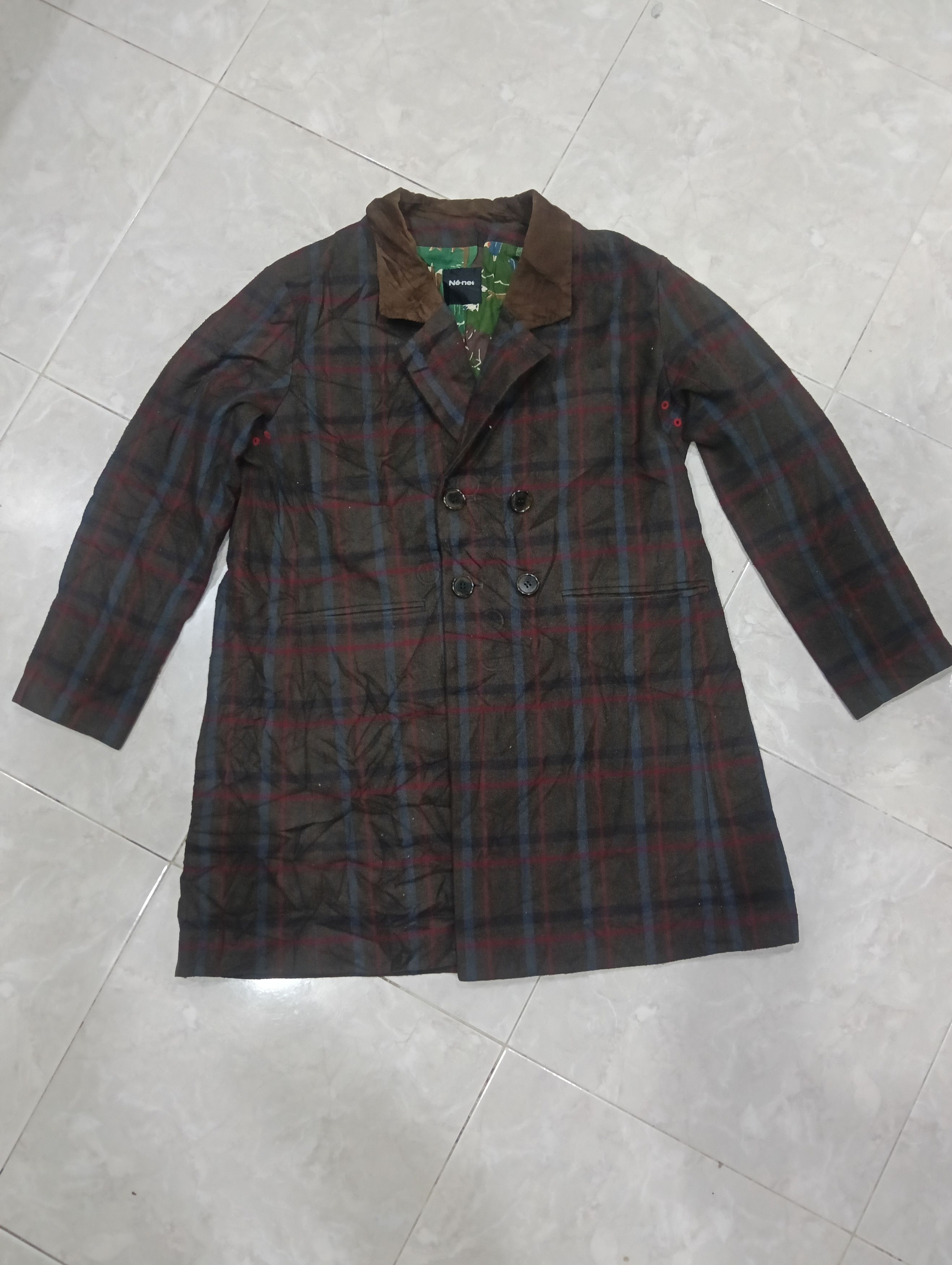 Issey Miyake Vintage Ne Net Issey Miyake Long Coat Jacket Size US M / EU 48-50 / 2 - 1 Thumbnail