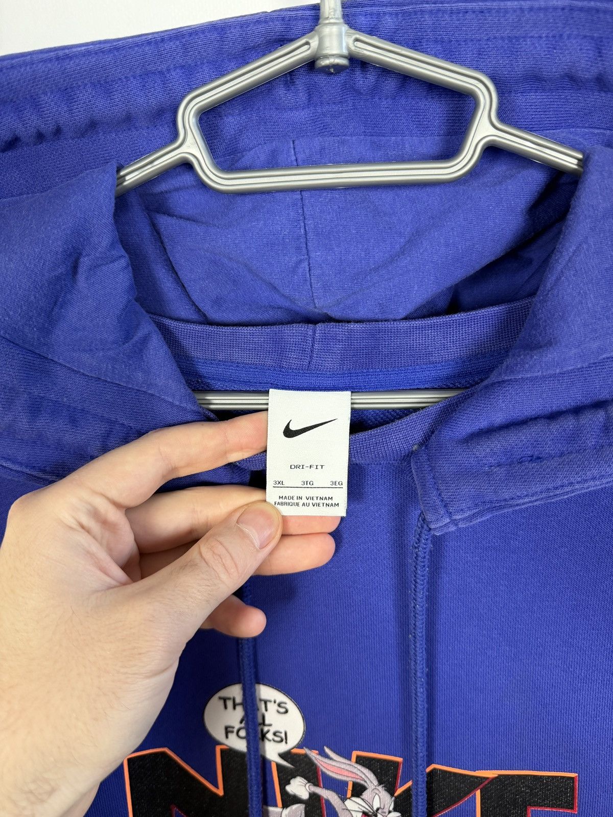 Nike Nike x Space Jam Legacy Hoodie Bugs Bunny Basketball 3XL Size US XXL / EU 58 / 5 - 8 Thumbnail