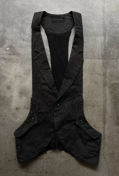 Share Spirit Homme SHARE SPIRIT Denim Vest Size 40L - 1 Thumbnail