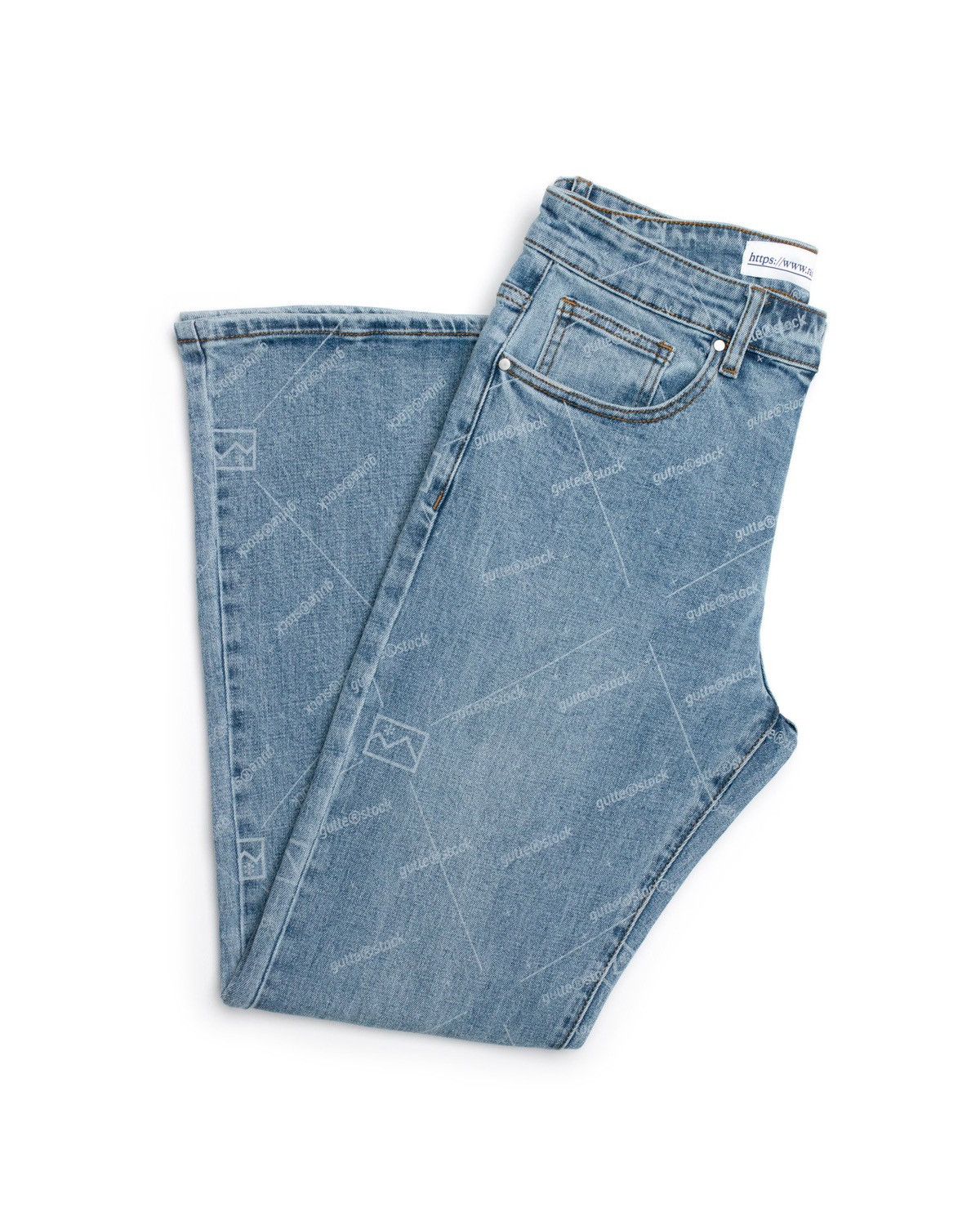 Raised.Online Watermark Jeans