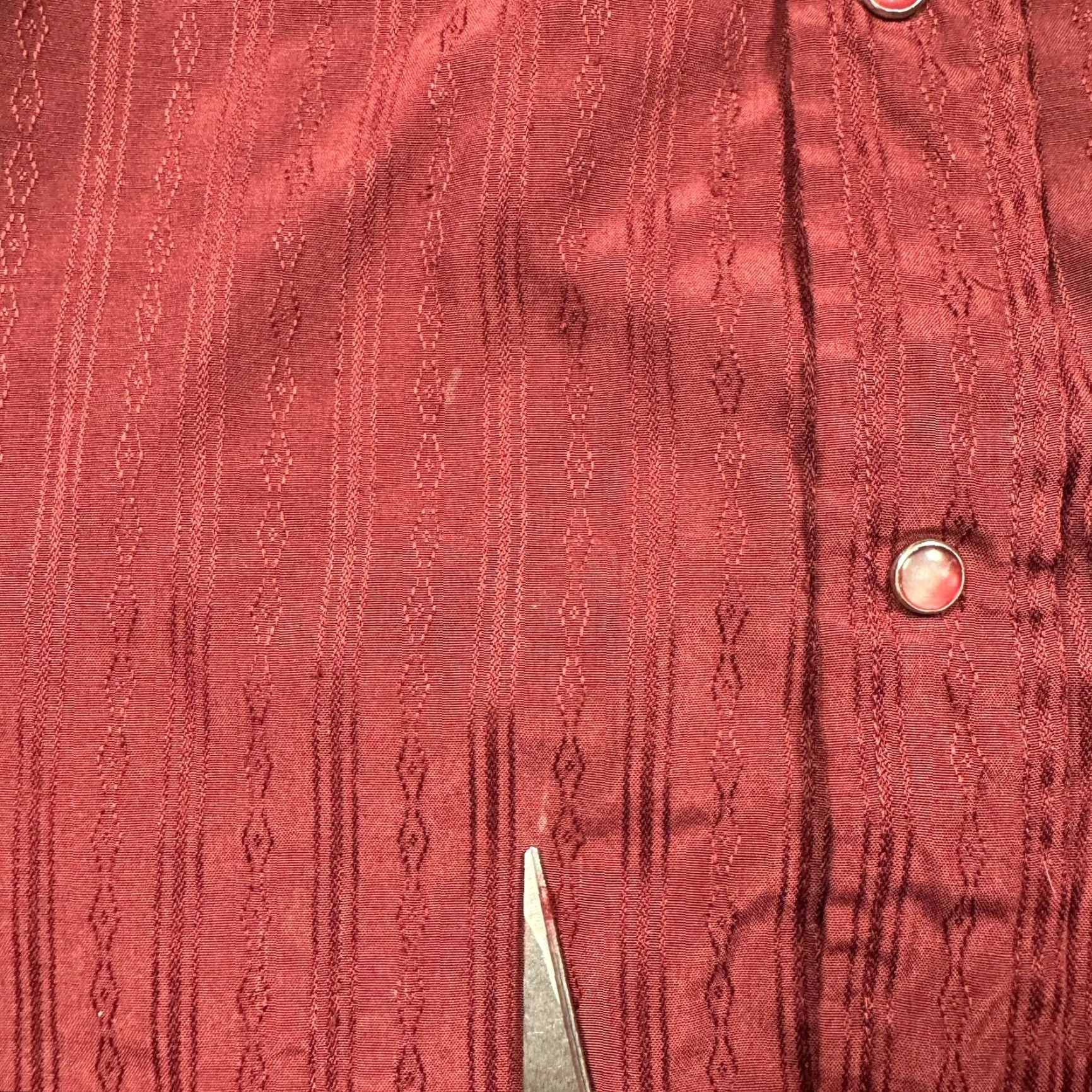 Vintage VINTAGE Ely Cattleman Pearl Snap Western Shirt Mens XXL Red Aztec Long Sleeve Shirt Size US XXL / EU 58 / 5 - 7 Thumbnail