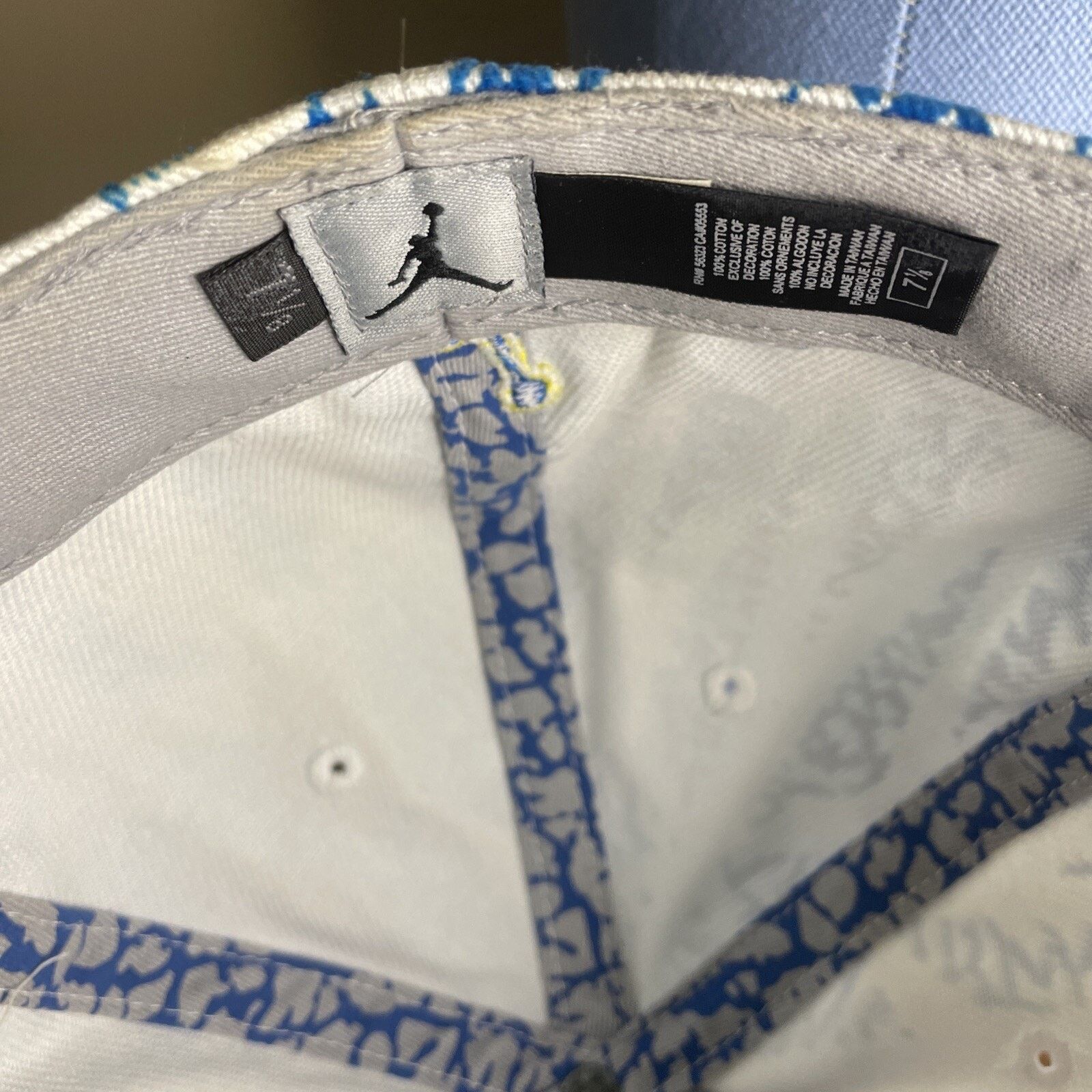 Jordan Brand Rear Air Jordan Jumpman Hat 7 1/8 Fitted Cap Men ELNC Size ONE SIZE - 10 Thumbnail