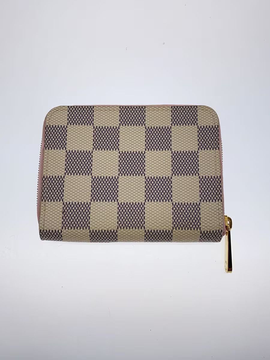 Louis Vuitton Louis Vuitton Damier Azur Zippy Coin Purse Check White Size ONE SIZE - 2 Thumbnail