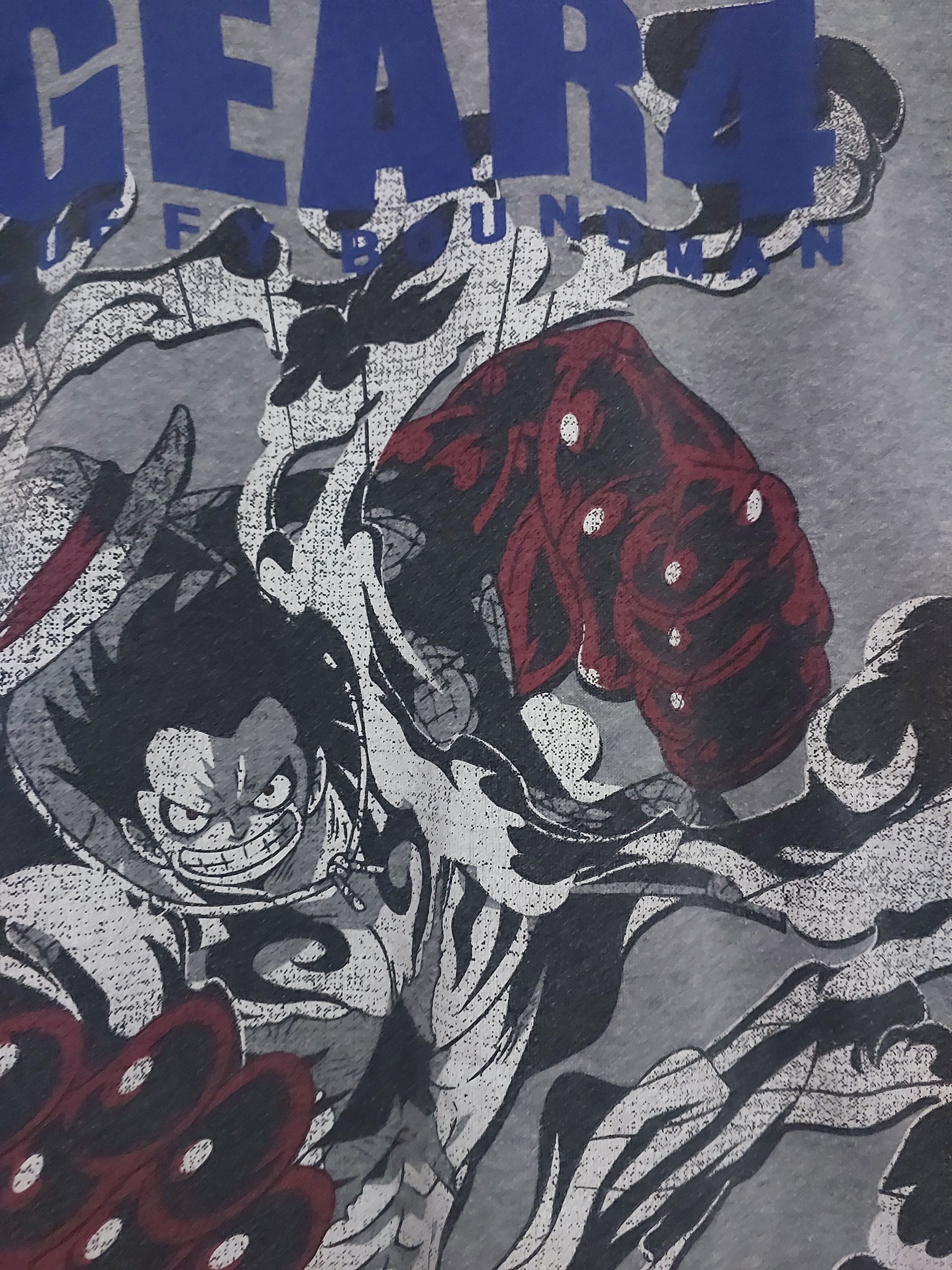 Anime ONE PIECE ANIME LUFFY BOUNDMAN GEAR 4 SWEATSHIRT Size US L / EU 52-54 / 3 - 10 Thumbnail