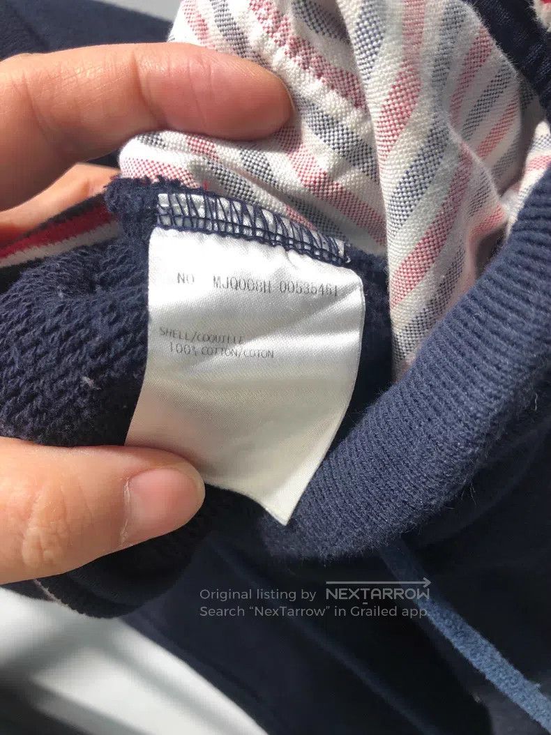 Thom Browne Thom Browne size 4 Four-Stripe Fleece Pants Navy Blue Size US 27 - 5 Thumbnail