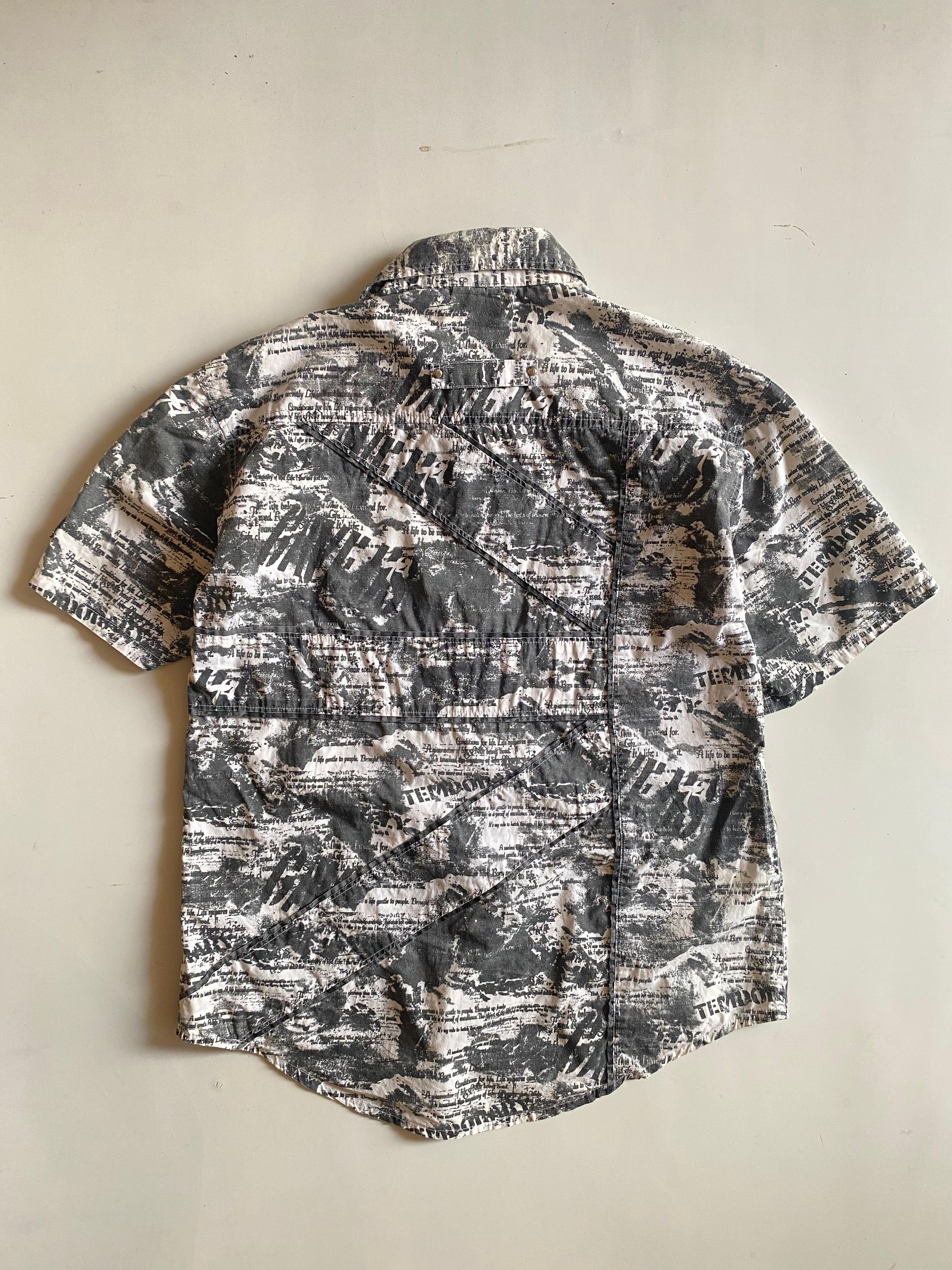 Japanese Brand Vintage y2k Japanese Poem Shirt Size US M / EU 48-50 / 2 - 2 Thumbnail