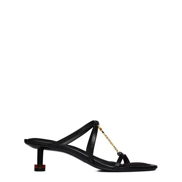Jacquemus o1g2r1mq1024 Mule Sandals in Black Size US 9 / IT 39 - 1 Thumbnail