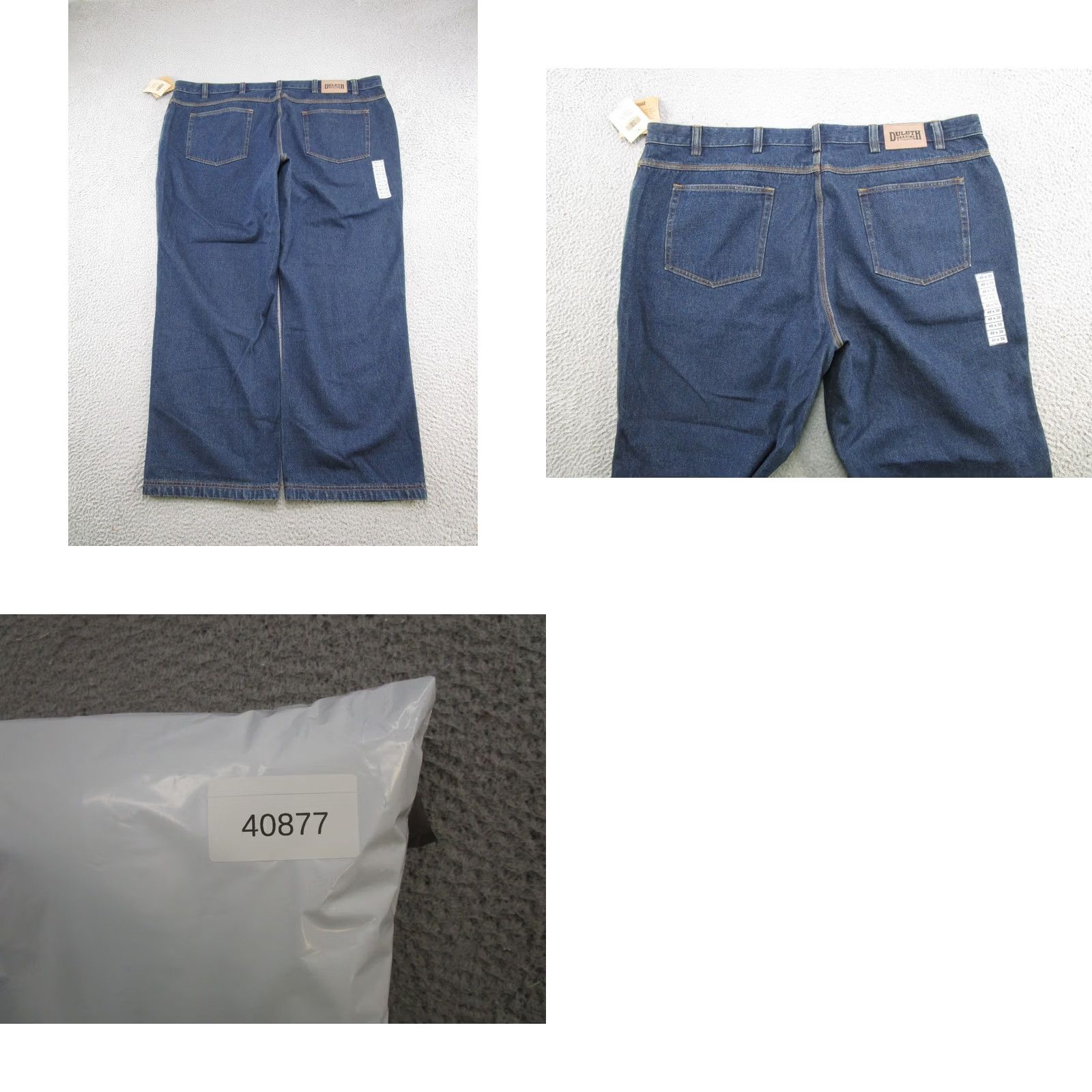 Vintage Duluth Ballroom Relaxed Fit Jeans Blue Denim 48x30 86069 NEW Men's Jeans Regular 48 Size US 32 / EU 48 - 9 Thumbnail