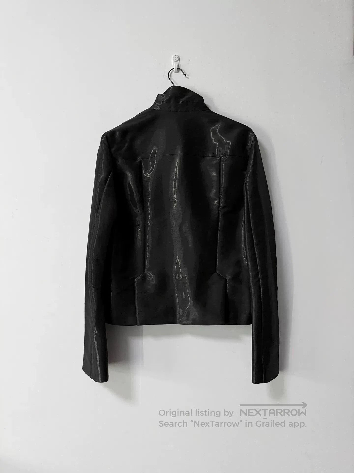 Balenciaga Balenciaga Deconstructed Liquid Metal Jacket. Size US S / EU 44-46 / 1 - 2 Thumbnail