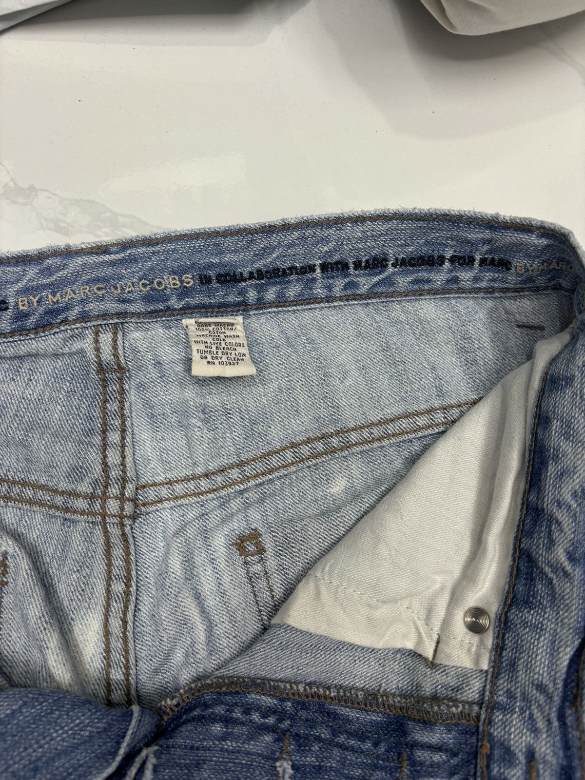 Jacobs By Marc Jacobs × Marc Jacobs × Marc by Marc Jacobs Jacobs By Marc Jacobs Distressed Denim Jeans Size US 31 - 12 Thumbnail