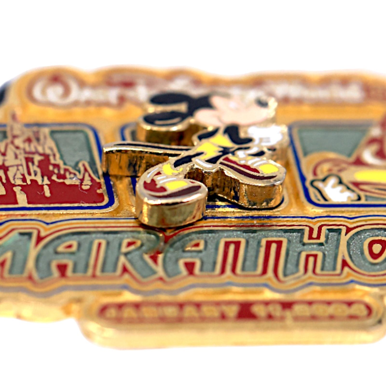 Disney Walt Disney World Marathon 2004 Limited Edition /3500 Pin Size ONE SIZE - 5 Thumbnail