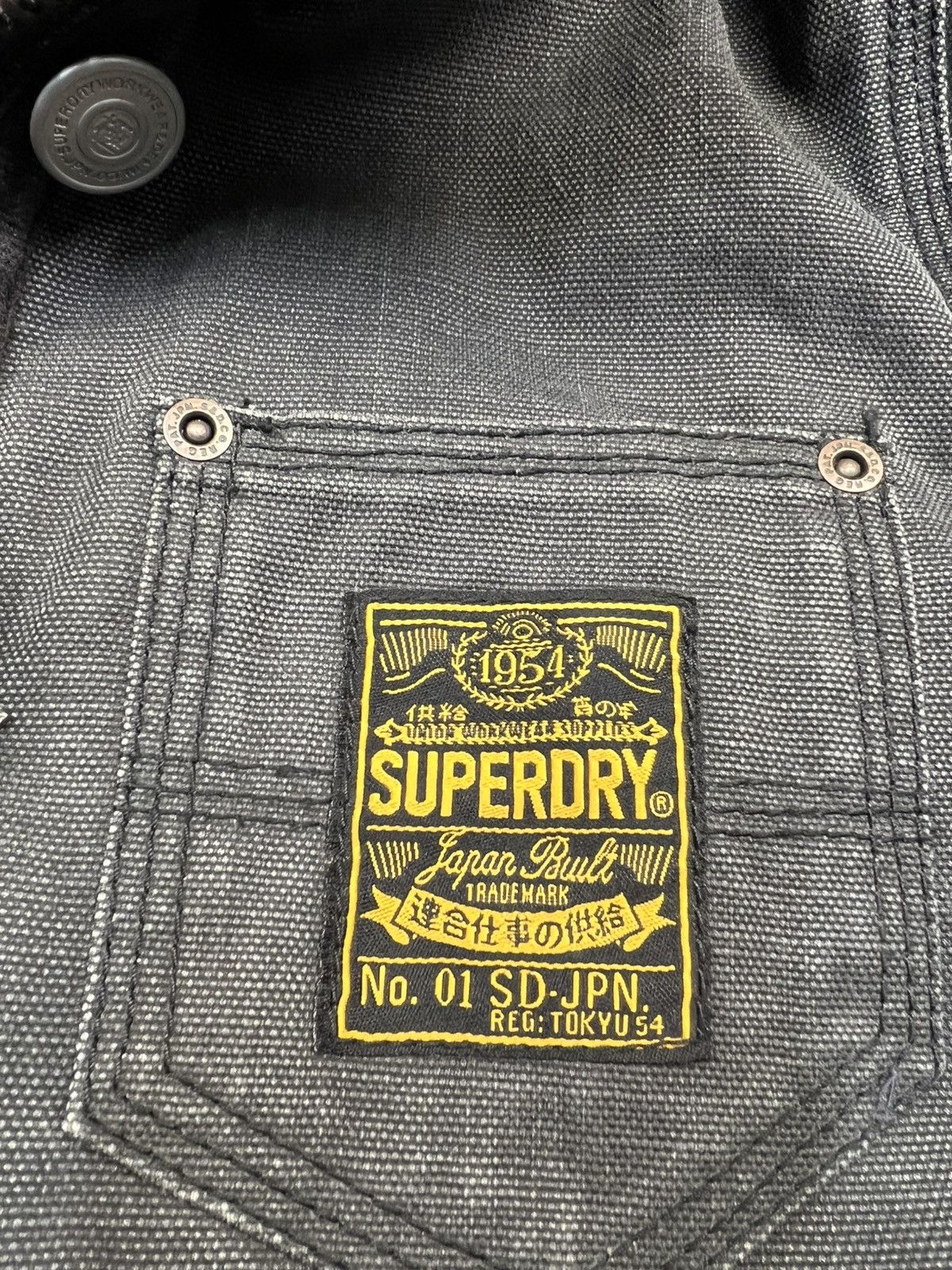 Japanese Brand Vintage Y2K grunge biker raw denim jacket Rick Owens style Size L / US 10 / IT 46 - 8 Thumbnail