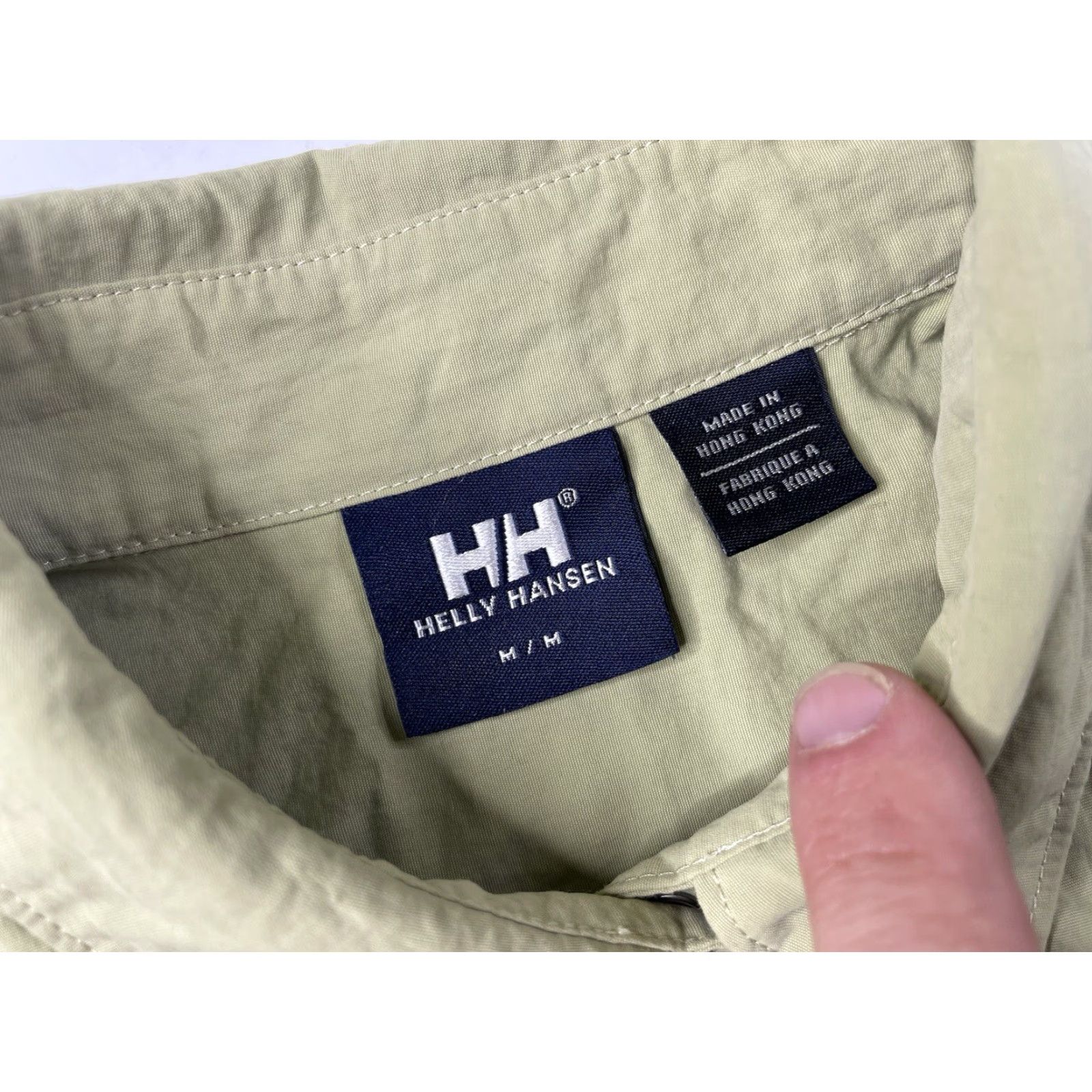 Helly Hansen Helly Hansen Nylon Green Long Sleeve Collared Shirt Women Medium Size M / US 6-8 / IT 42-44 - 2 Thumbnail