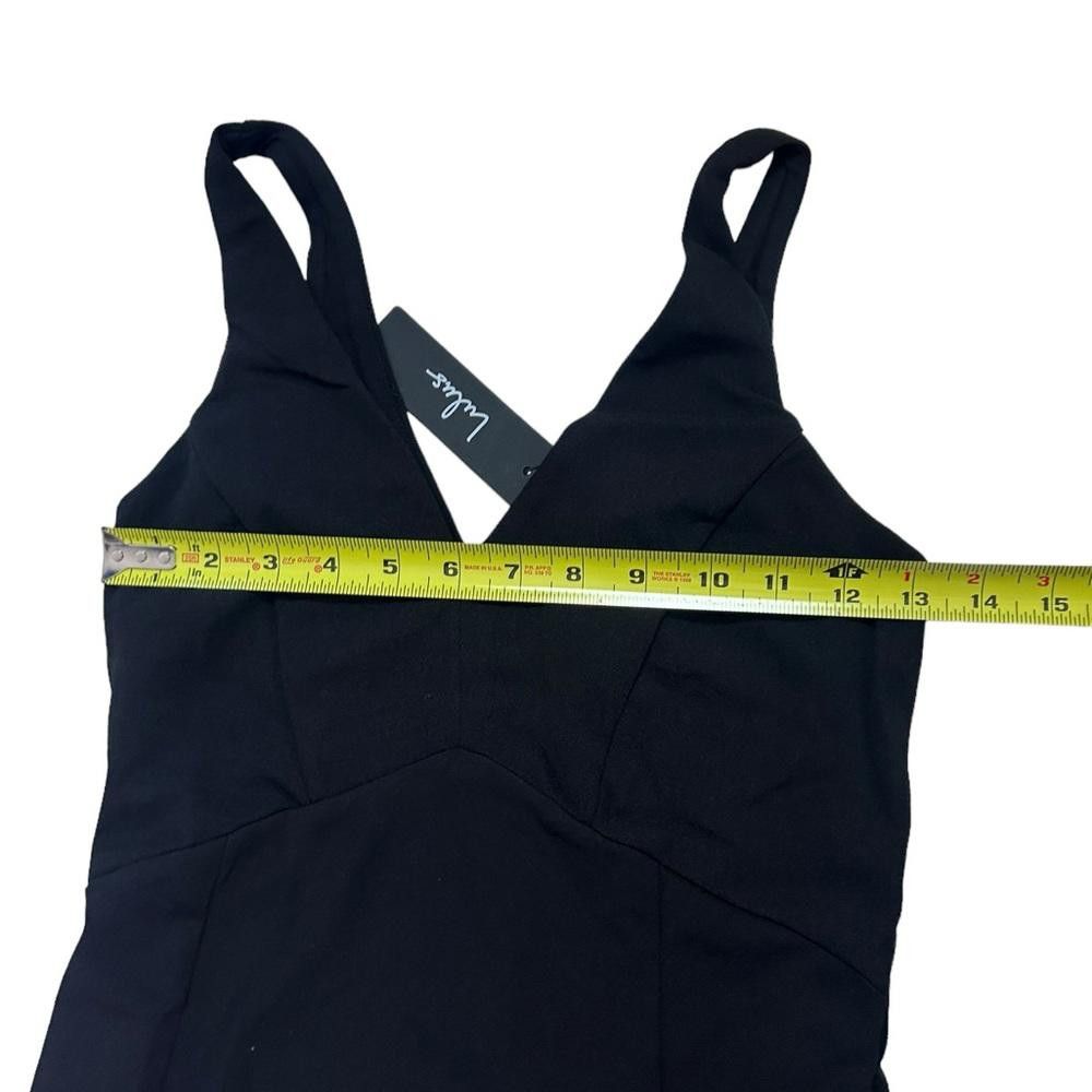 Lulus Lulus l NWT Iconic Moment Black Bodycon Midi Dress Small Size S / US 4 / IT 40 - 4 Thumbnail