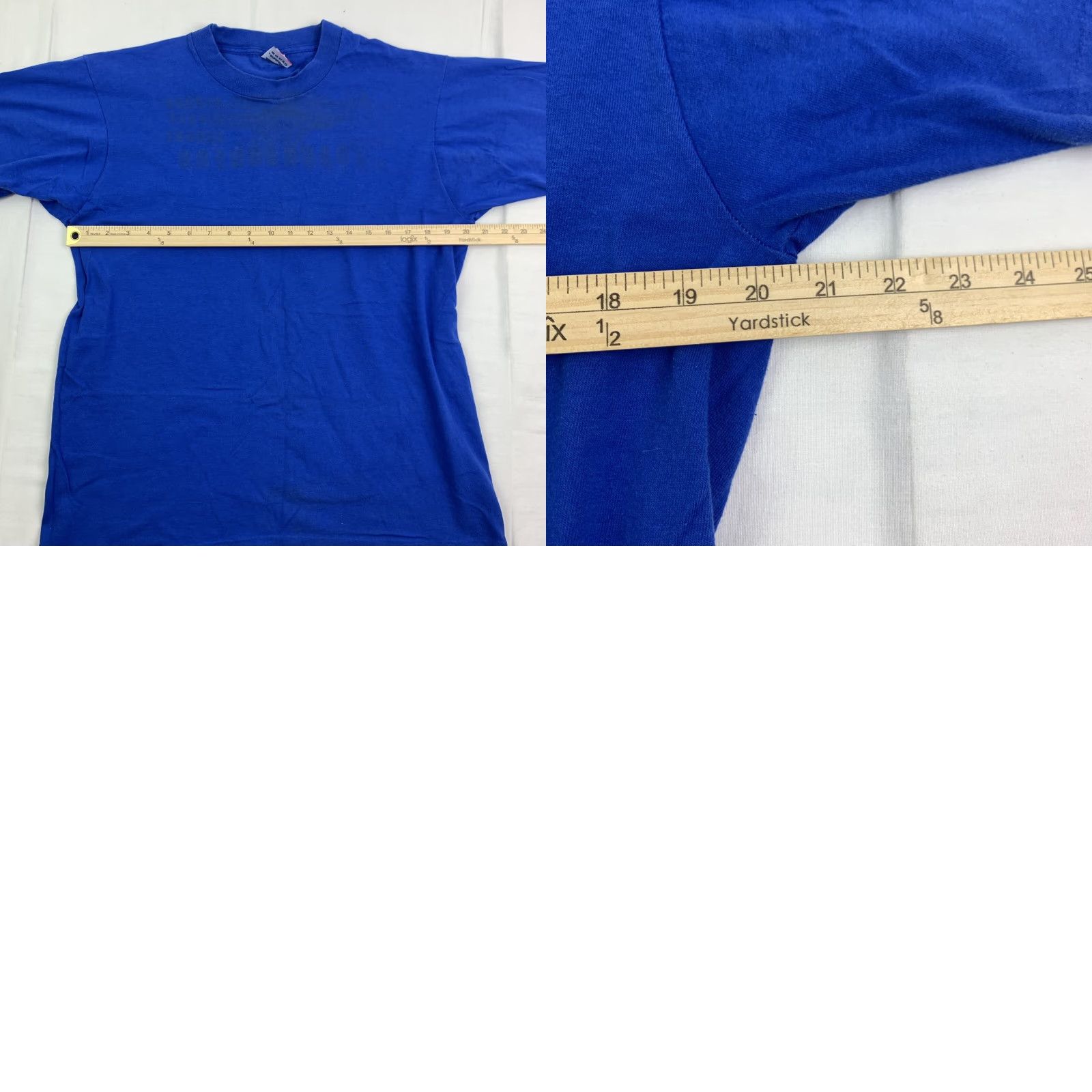 Fruit Of The Loom VINTAGE DeeDee Middle School Roadrunners T Shirt Adult Large Blue Mascot 90s USA Fruit of the Loom Shirt Mens Size US L / EU 52-54 / 3 - 8 Thumbnail