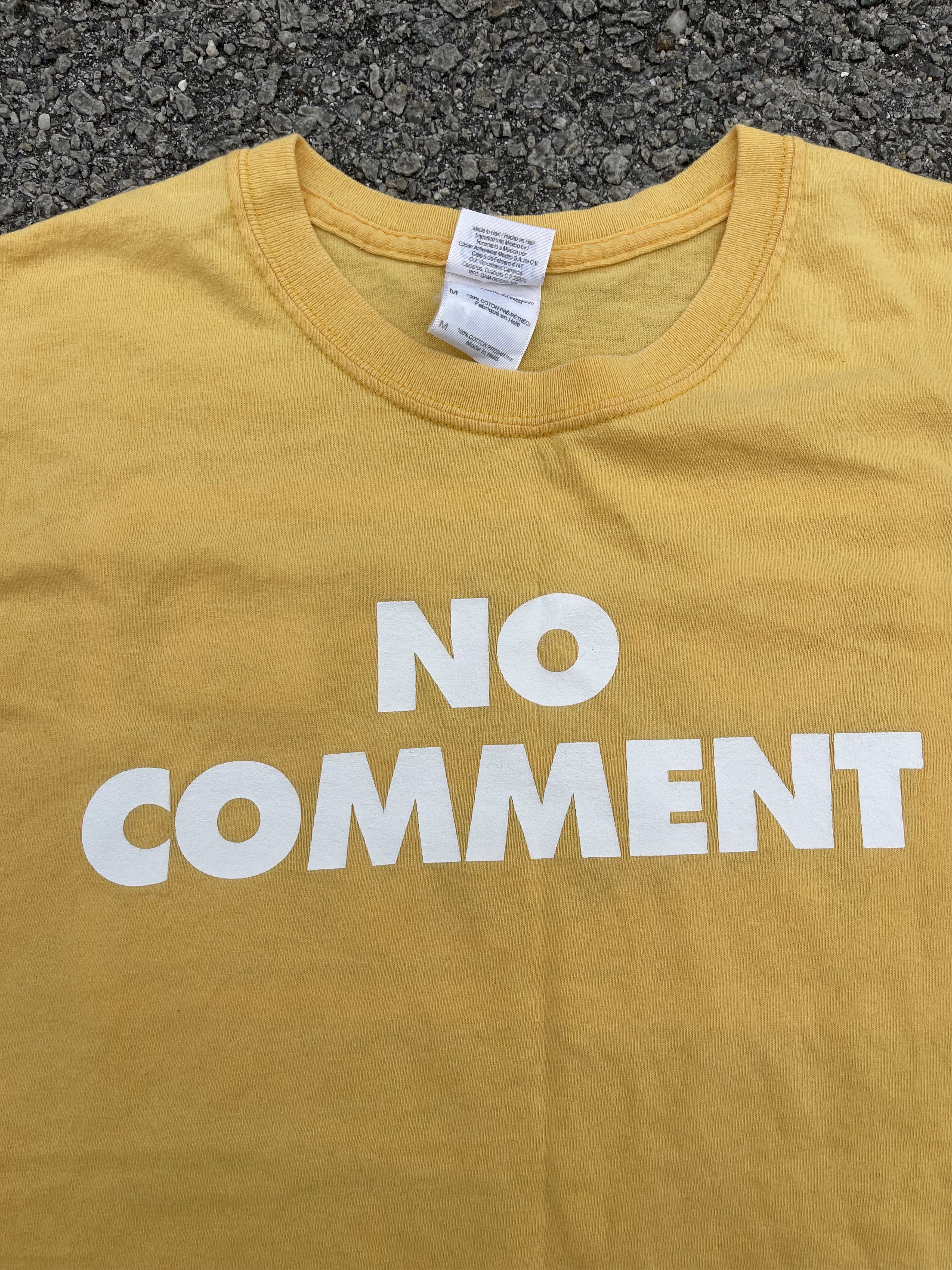 Band Tees × Gildan × Vintage Vtg y2k No Comment Sub Pop Grunge Music Record OG Tshirt Size US M / EU 48-50 / 2 - 3 Thumbnail