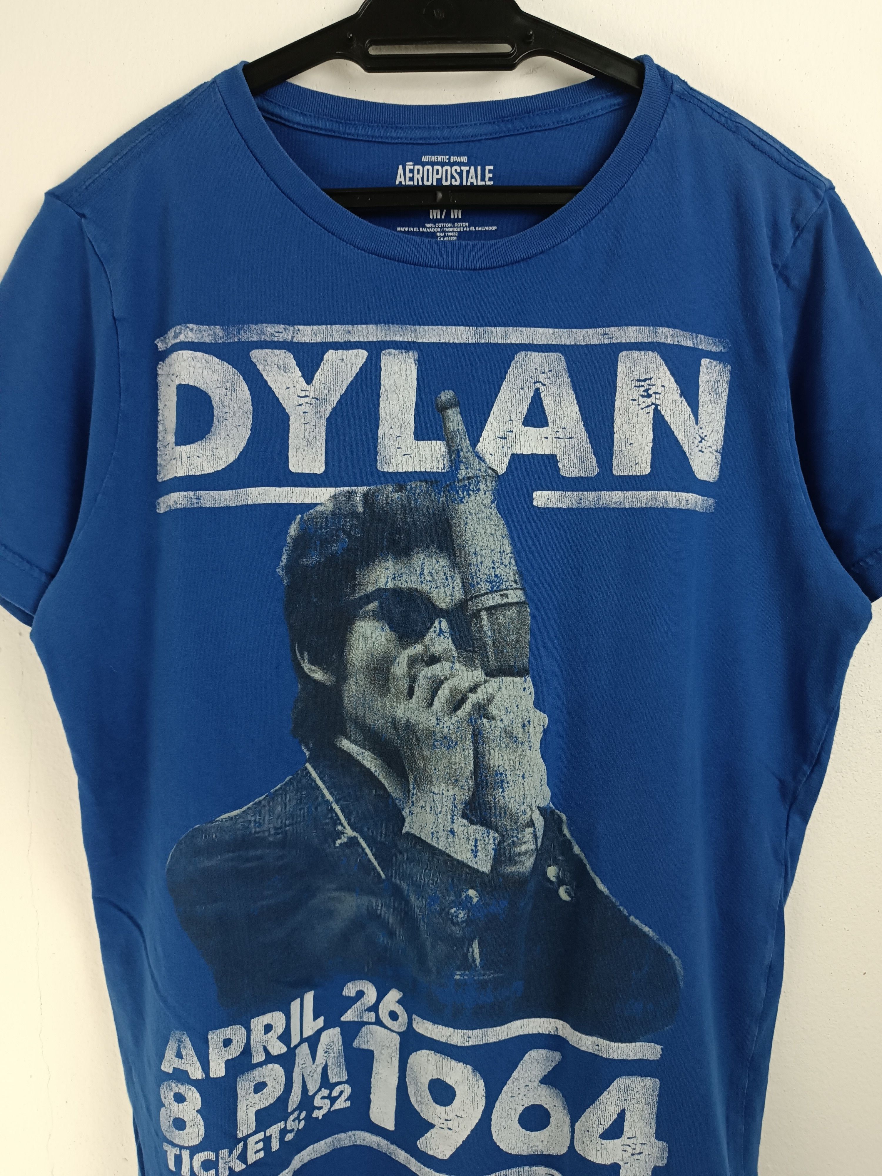 Band Tees VINTAGE BOB DYLAN LIVE 1964 VERY RARE ROCK PUNK BEATLES Size US M / EU 48-50 / 2 - 10 Thumbnail