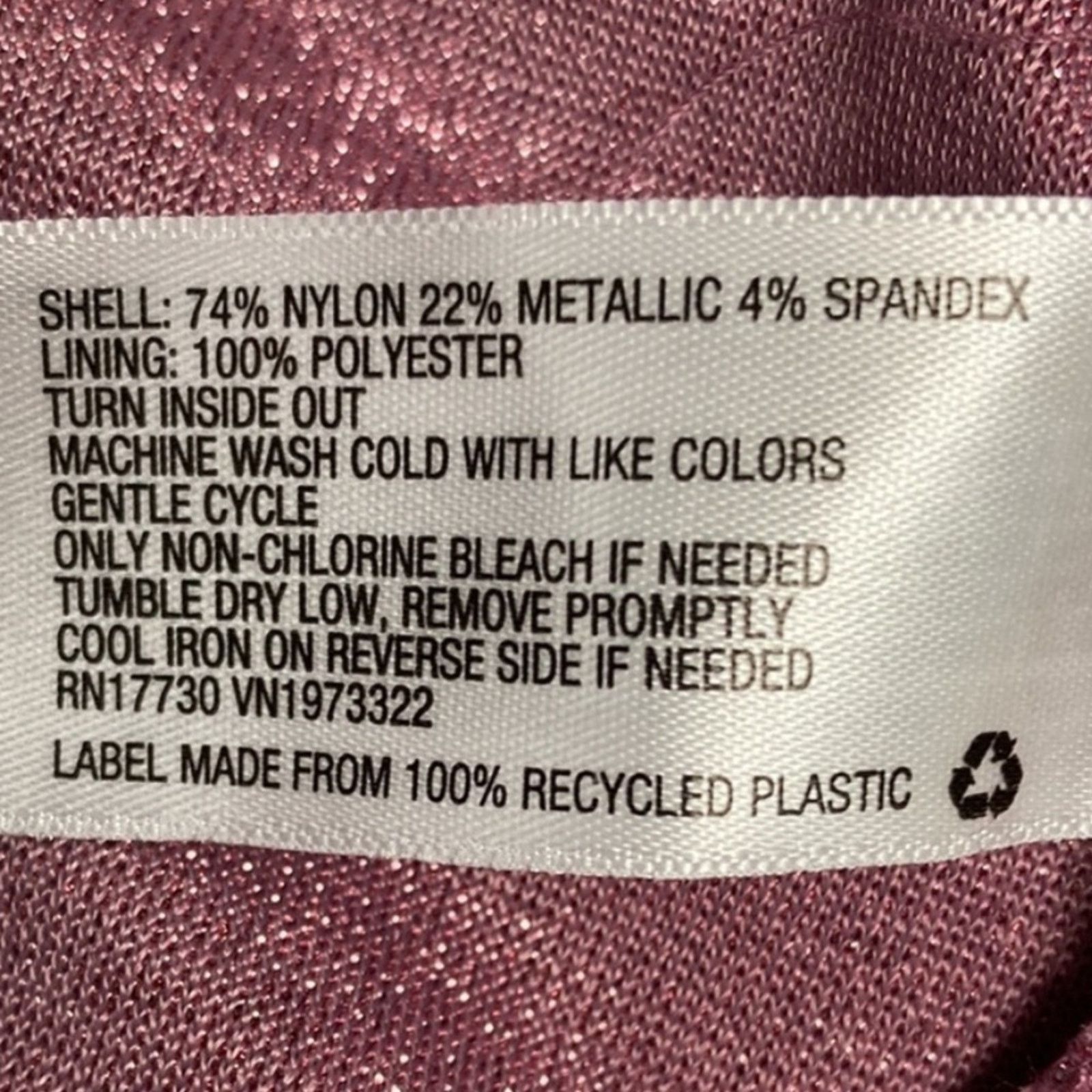 Target Basics NEW TARGET Wild Fable Black Sparkly Metallic Dress Cutouts Size XXL / US 16-18 / IT 52-54 - 11 Thumbnail
