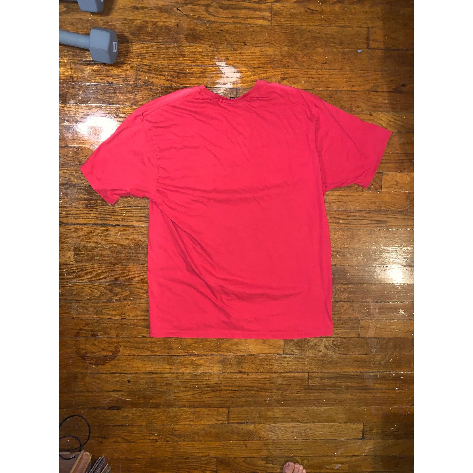 Polo Ralph Lauren × Vintage Vintage 90s Polo Ralph Lauren Pocket T Shirt Red Large Size US L / EU 52-54 / 3 - 2 Thumbnail