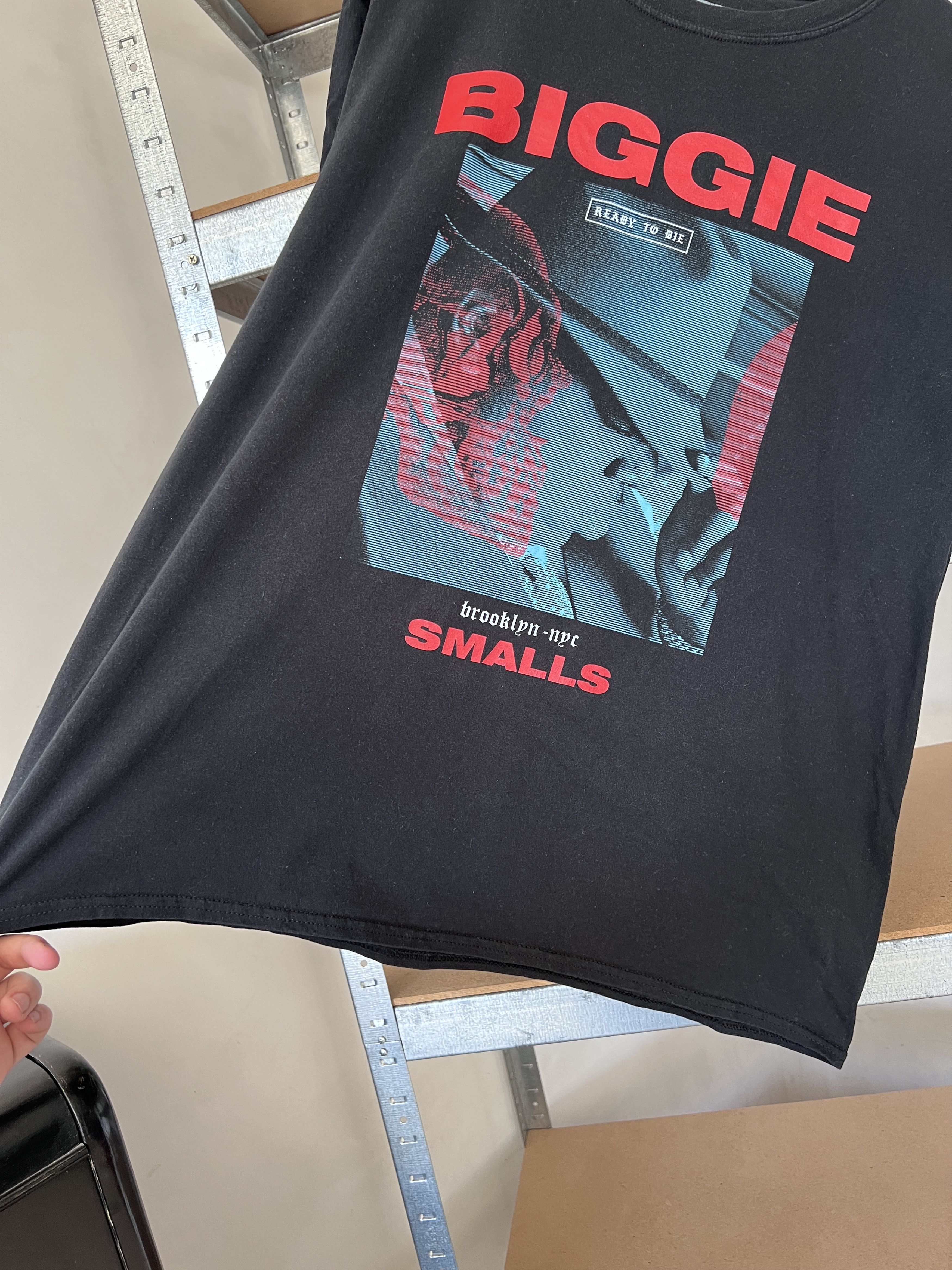 Band Tees Vintage 2000s The Notorious B.I.G. Rap T-shirt Size US XL / EU 56 / 4 - 8 Thumbnail