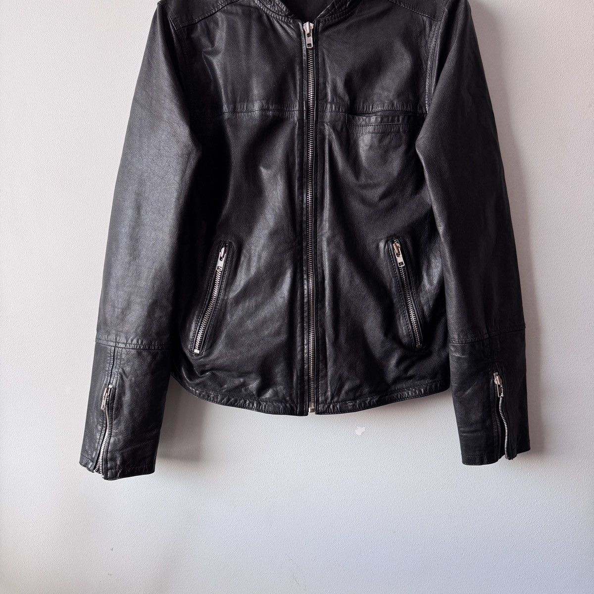 Vintage Violent Dreaming Black Leather Jacket Scandinavian Archive Size US M / EU 48-50 / 2 - 6 Thumbnail