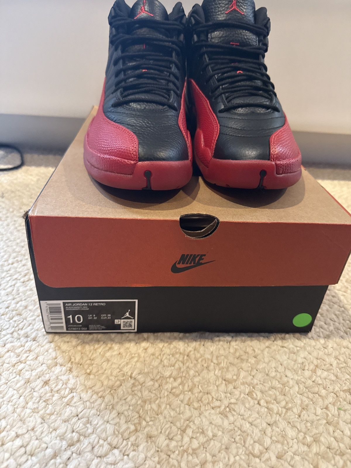 Jordan Brand × Nike Jordan 12 Retro Flu Game (2025) Size US 10 / EU 43 - 7 Thumbnail