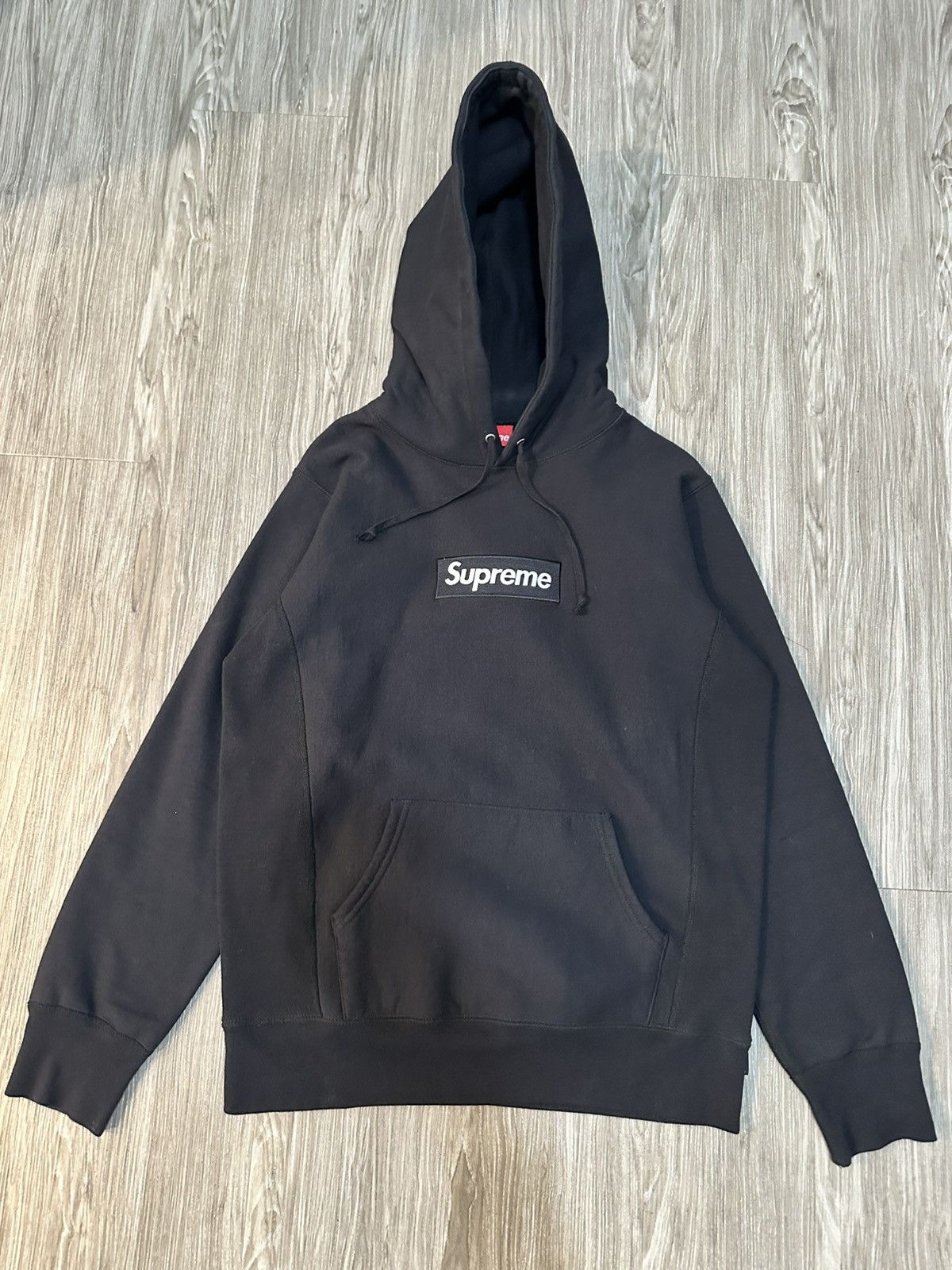 【Supreme】 Box Logo パーカー 黒 L Supreme シュプリーム 21FW Box Logo Hooded Sweatshirt