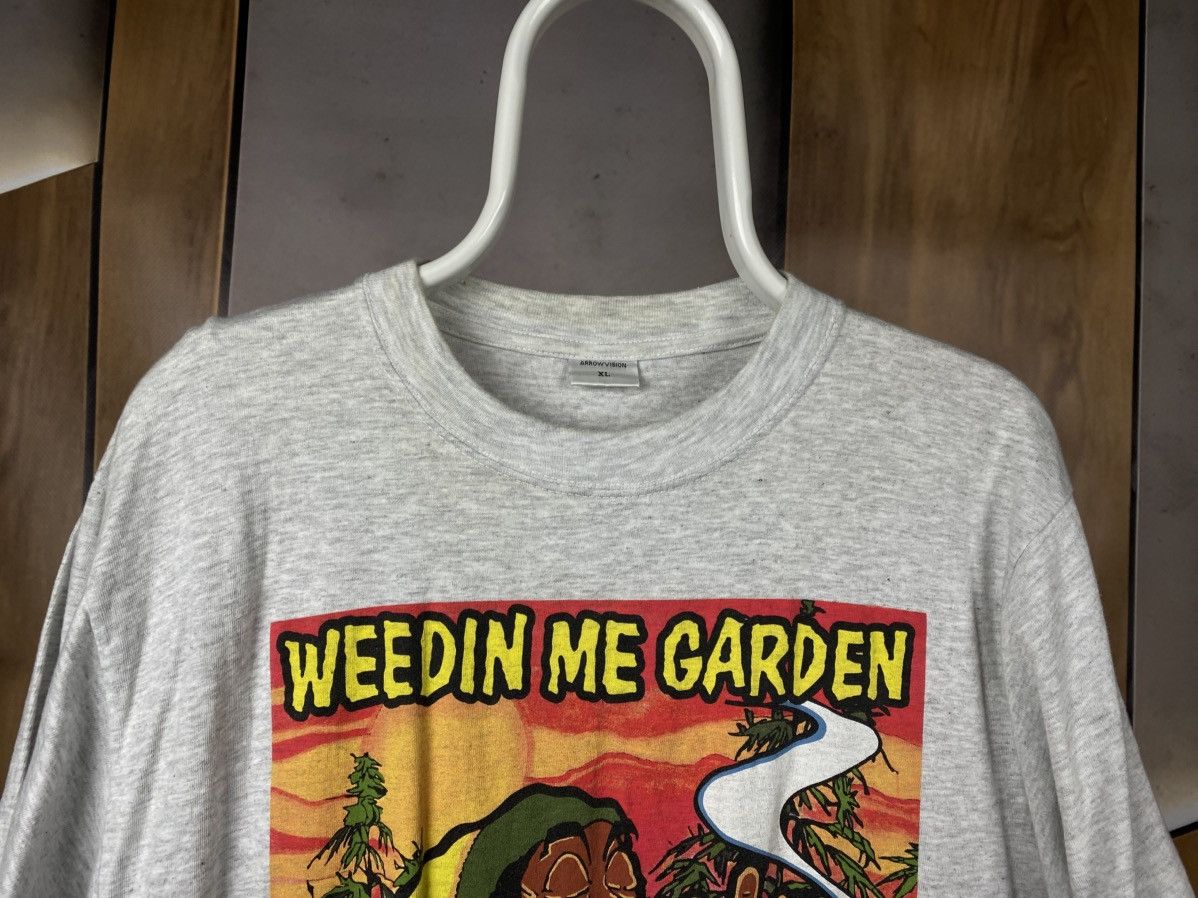 Other 🚭Vintage 90s T-Shirt Weedin Me Garden Bib Marley RastaTee🚭 Size US XL / EU 56 / 4 - 4 Thumbnail