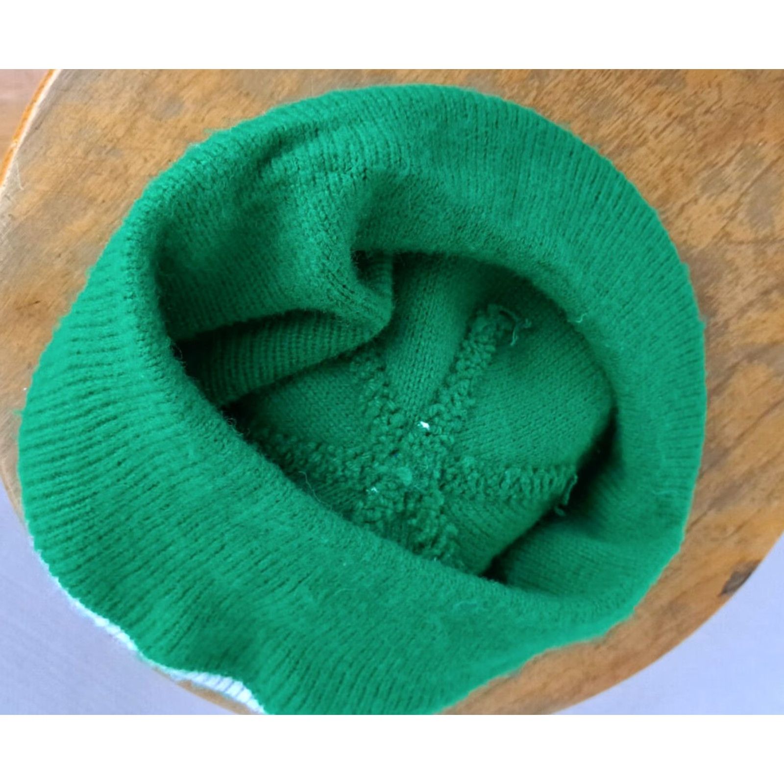 Vintage Spartans Golf Hat Cotton Med-LG Green White Tartan Michigan State Spartans Cotton Cold Weather Golf Hat Med-LG Mens Adjustable Cap Size ONE SIZE - 3 Thumbnail