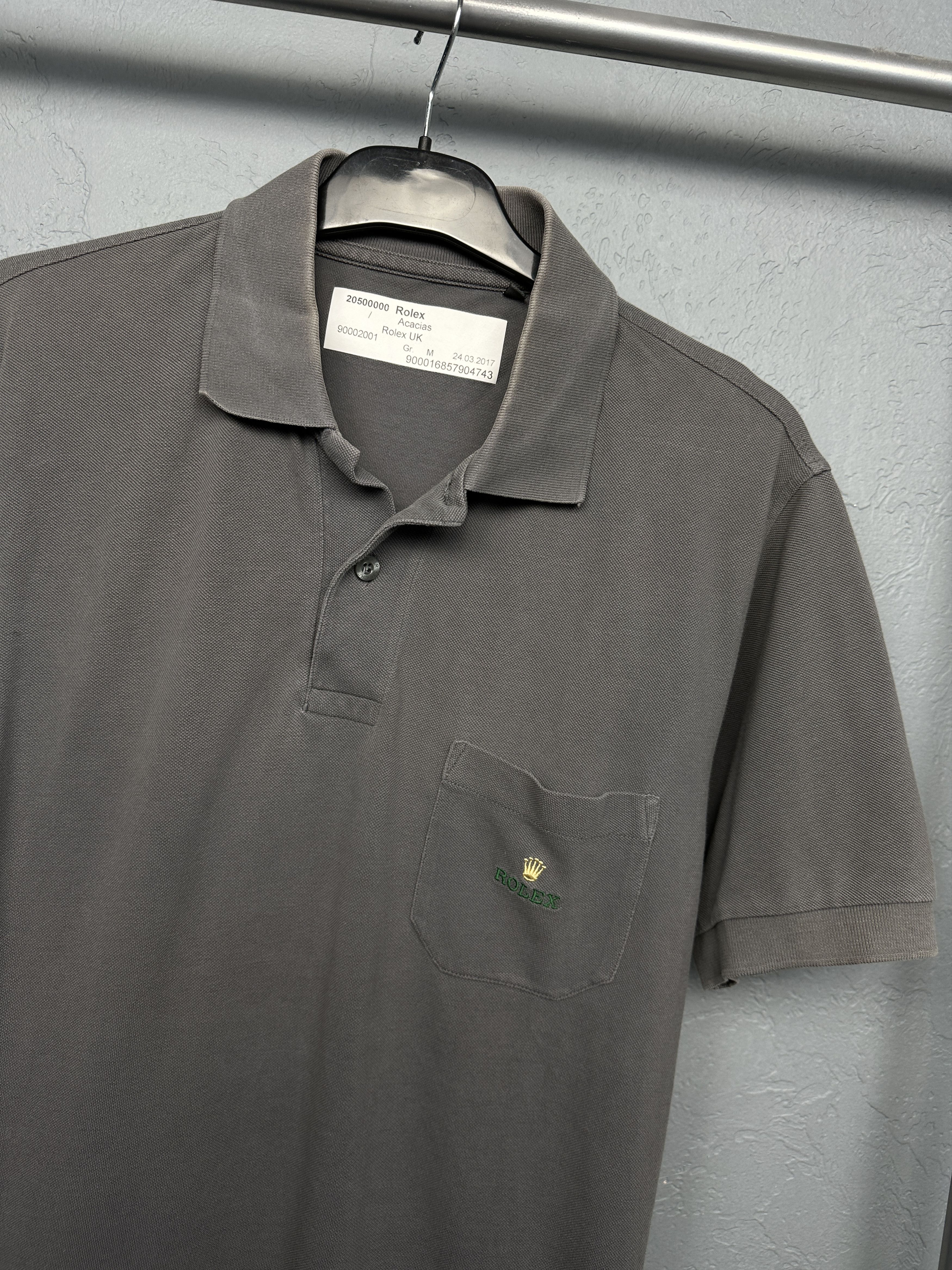 Rolex Rolex Vintage Mens Uniform Polo Shirt Size US M / EU 48-50 / 2 - 2 Thumbnail