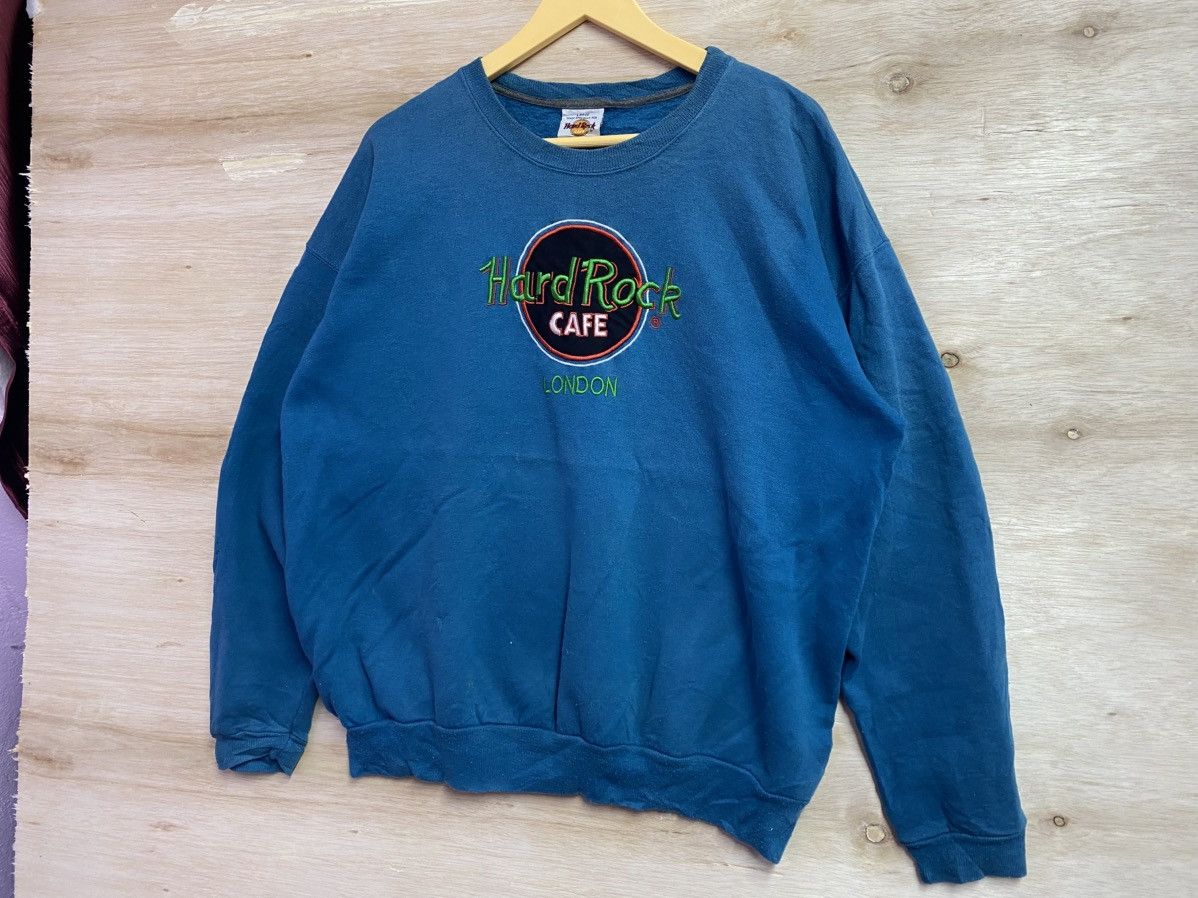 Hard Rock Cafe Vintage Hard Rock Cafe London spell out Size US XL / EU 56 / 4 - 2 Thumbnail