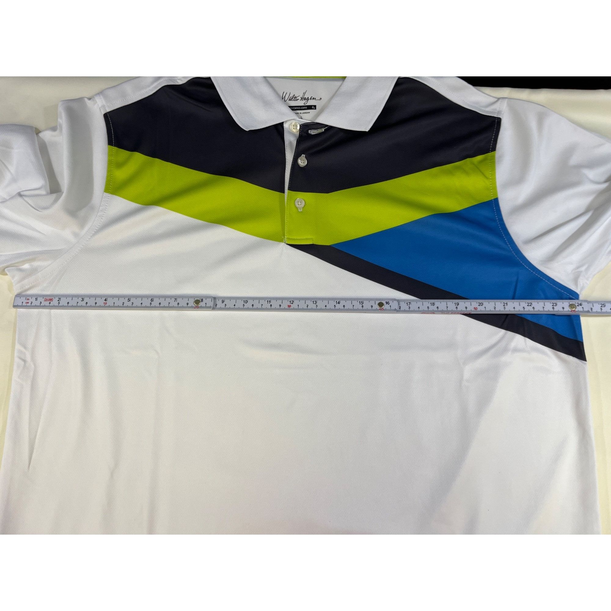 Other Walter Hagen Mens white Performance Golf Polo Size L SKU 706 Size US L / EU 52-54 / 3 - 5 Thumbnail